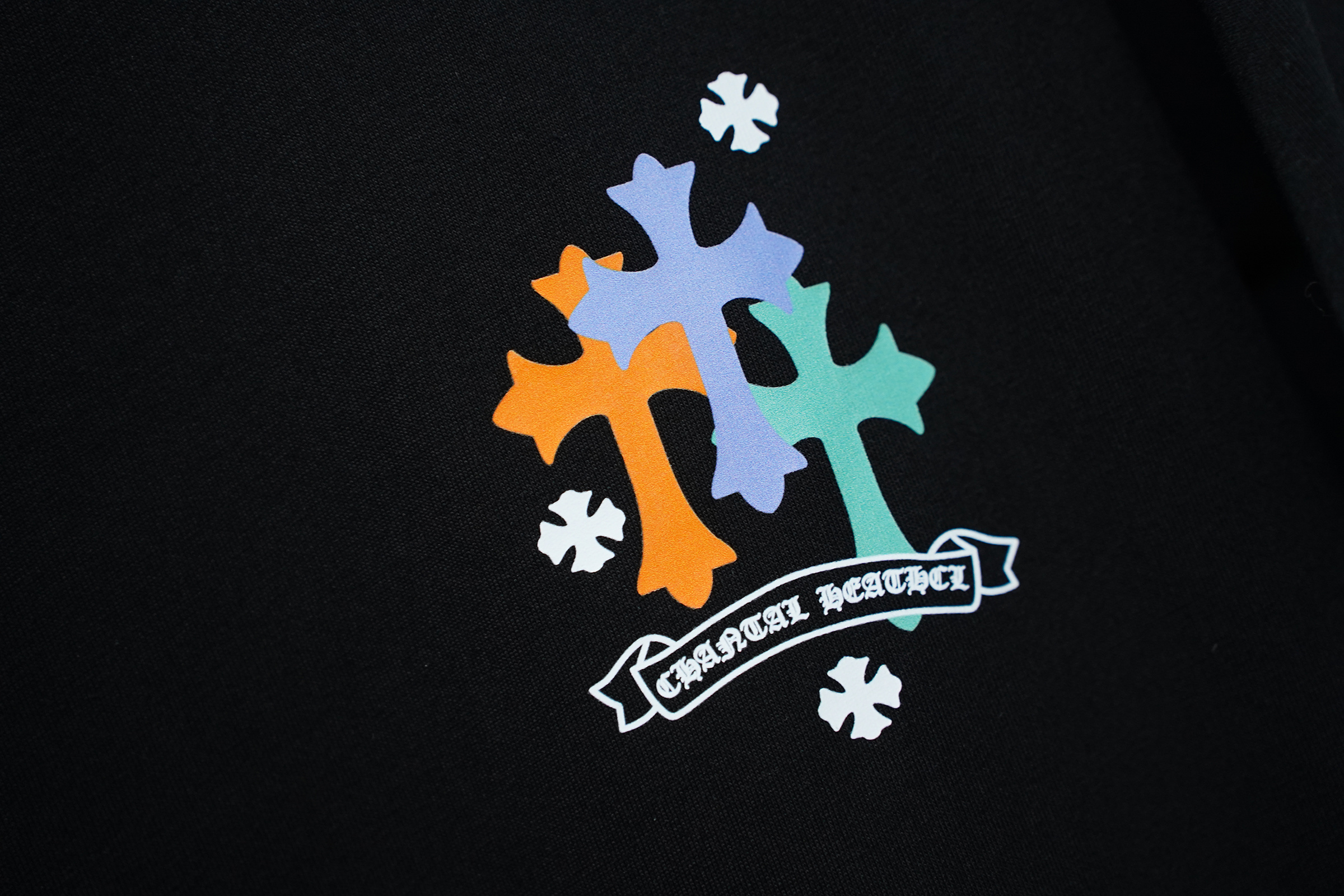 Chrome Hearts T-Shirt 2225 Black White P130