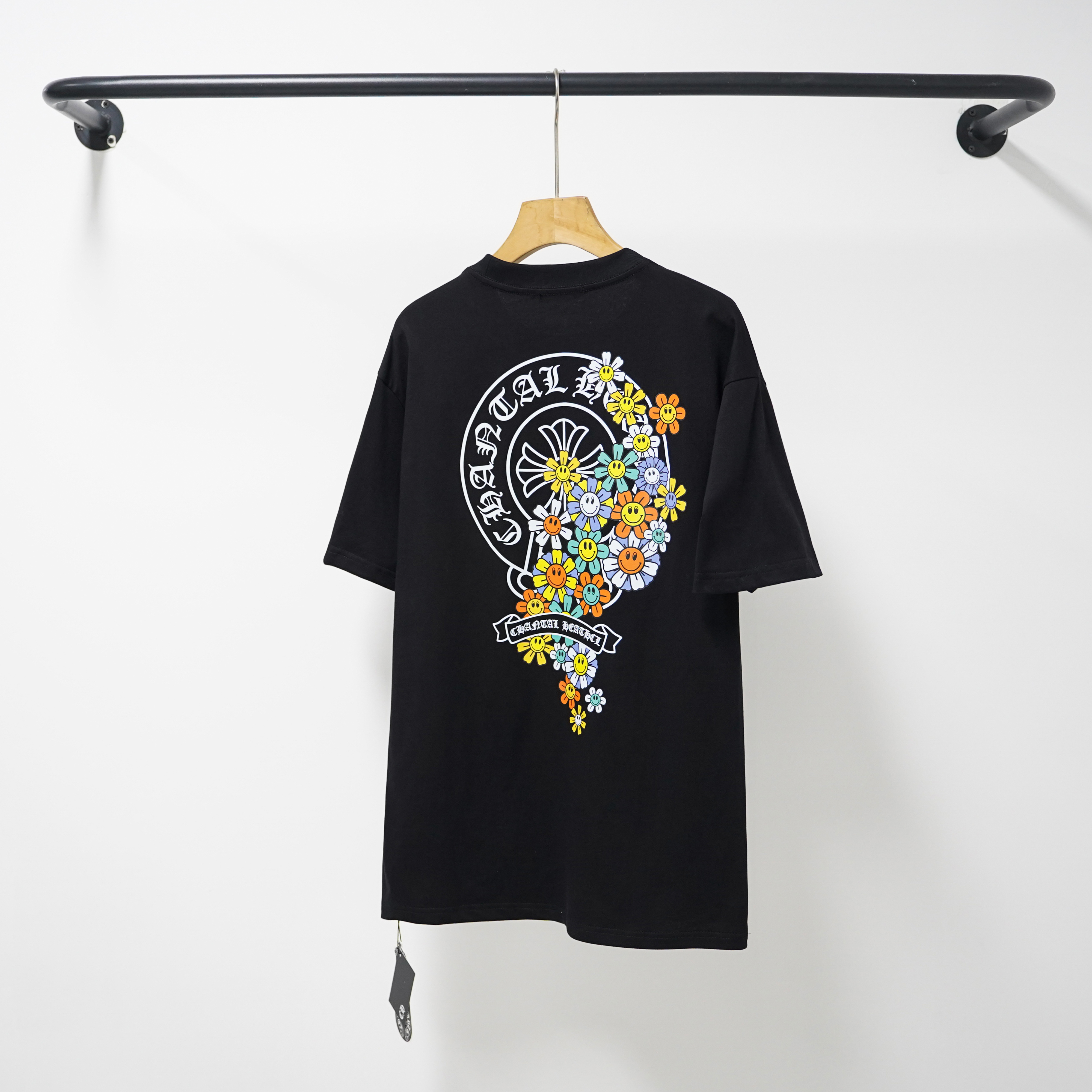 Chrome Hearts T-Shirt 2225 Black White P130