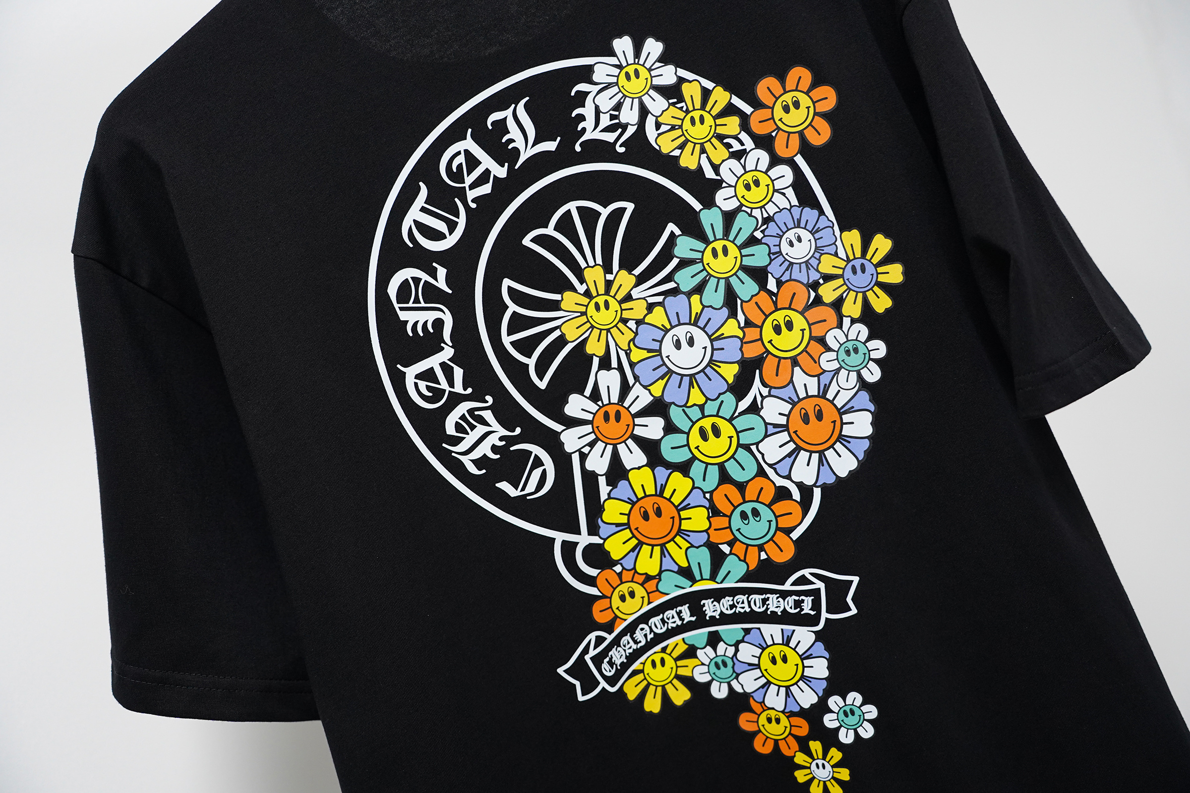 Chrome Hearts T-Shirt 2225 Black White P130