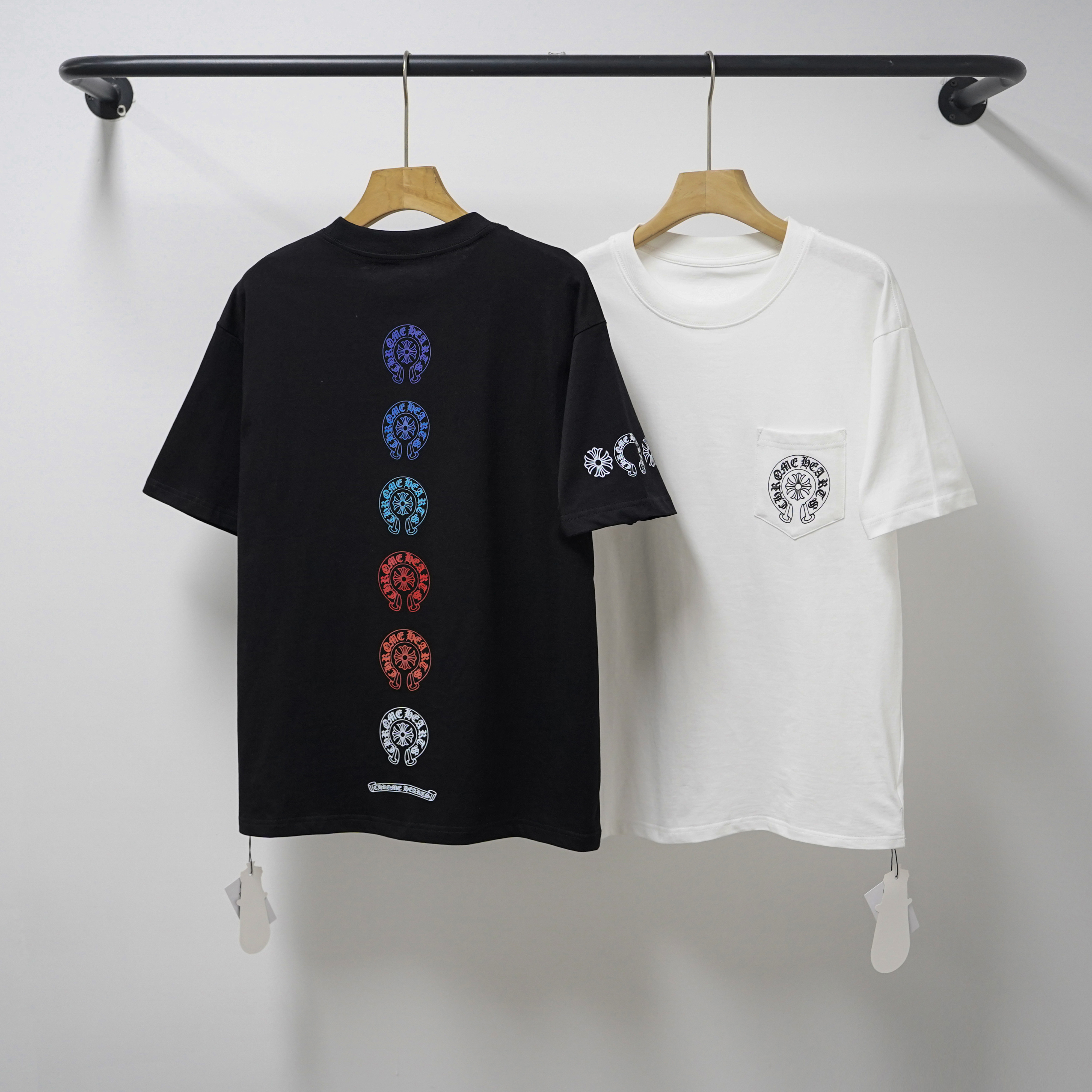 Chrome Hearts T-Shirt 2226 Black White P130