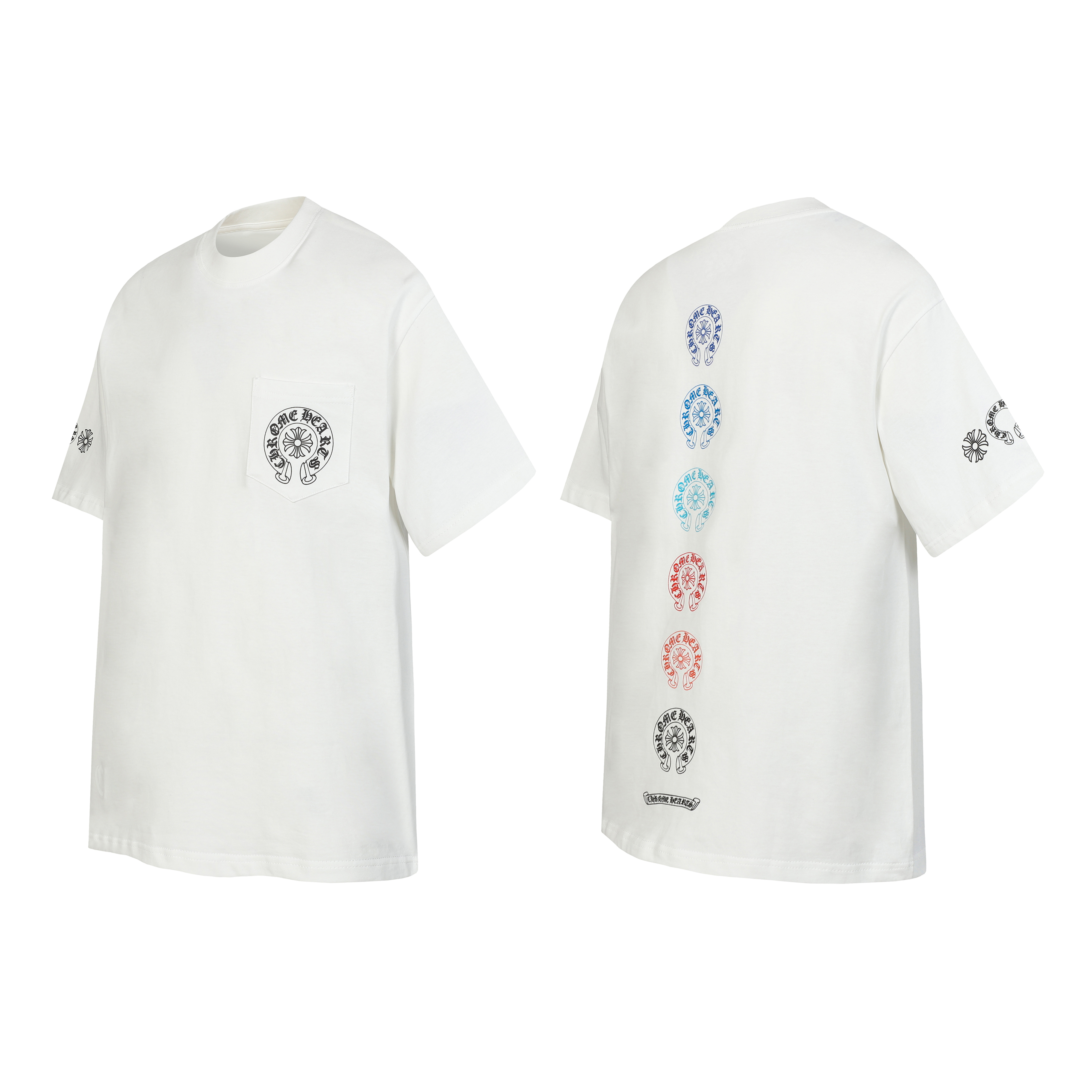 Chrome Hearts T-Shirt 2226 Black White P130