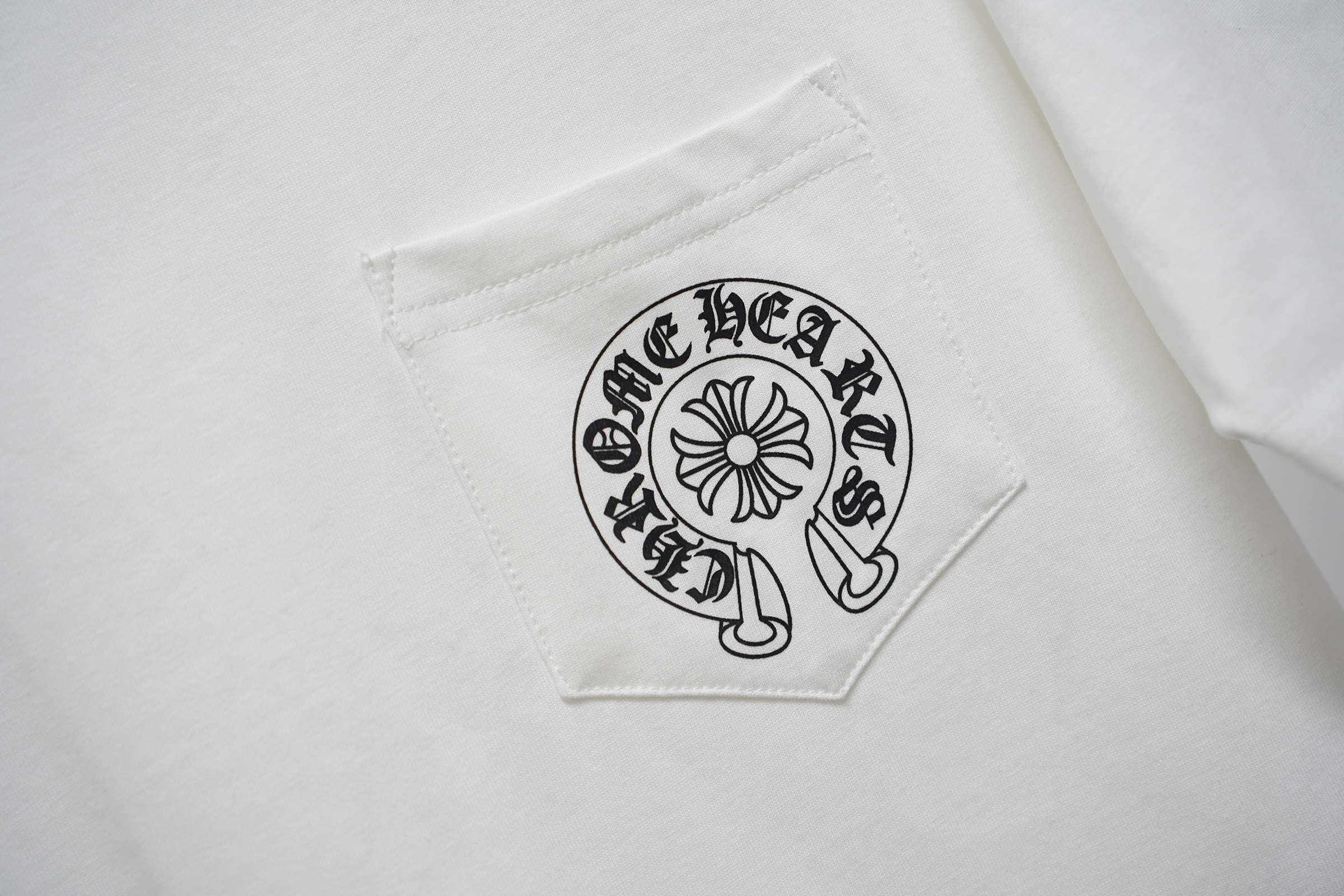 Chrome Hearts T-Shirt 2226 Black White P130