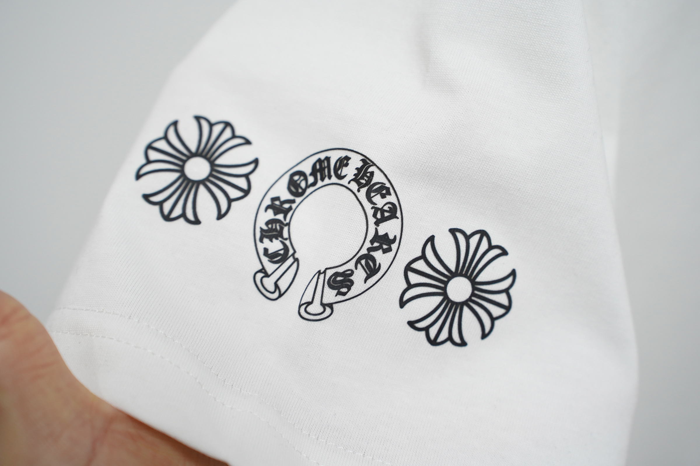 Chrome Hearts T-Shirt 2226 Black White P130