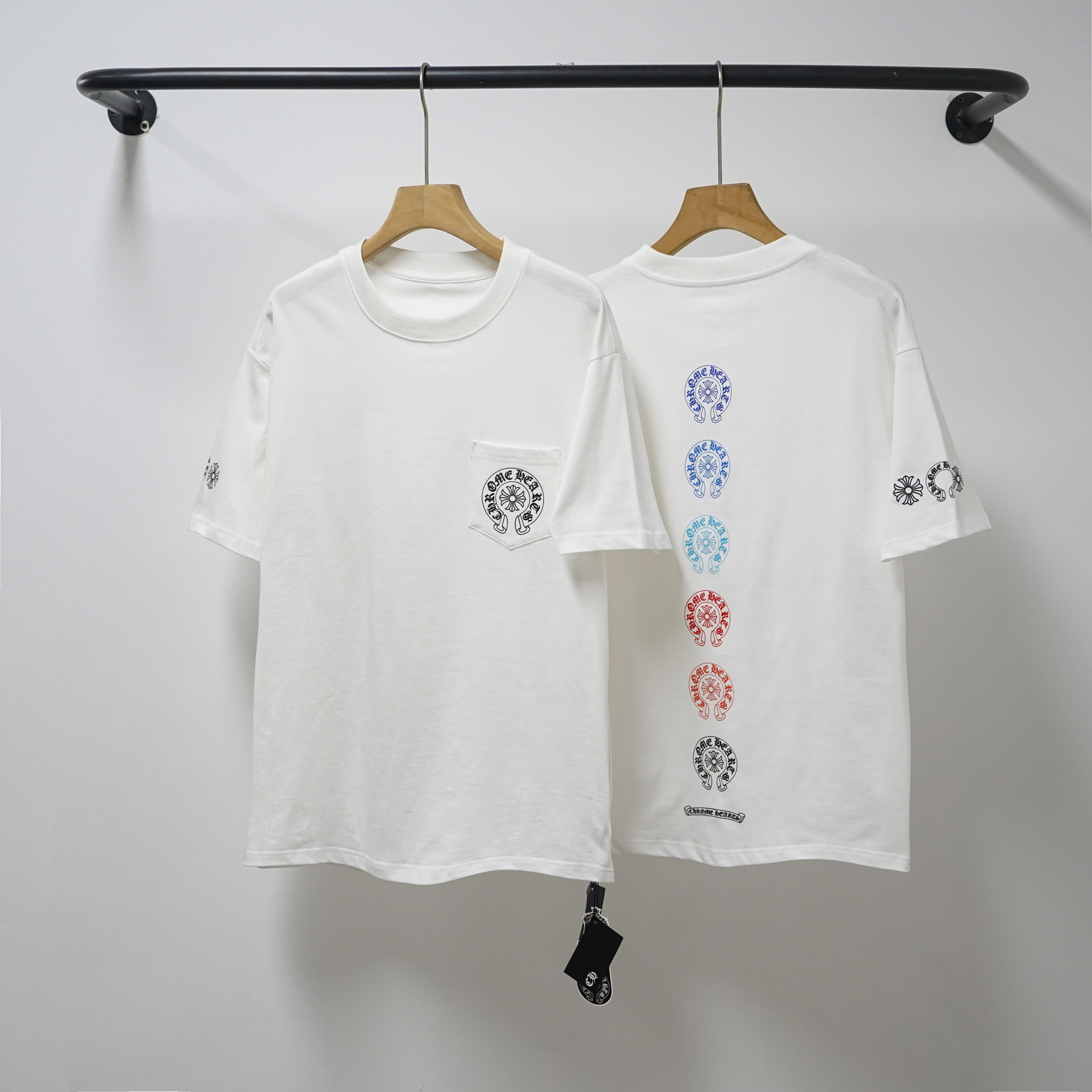 Chrome Hearts T-Shirt 2226 Black White P130