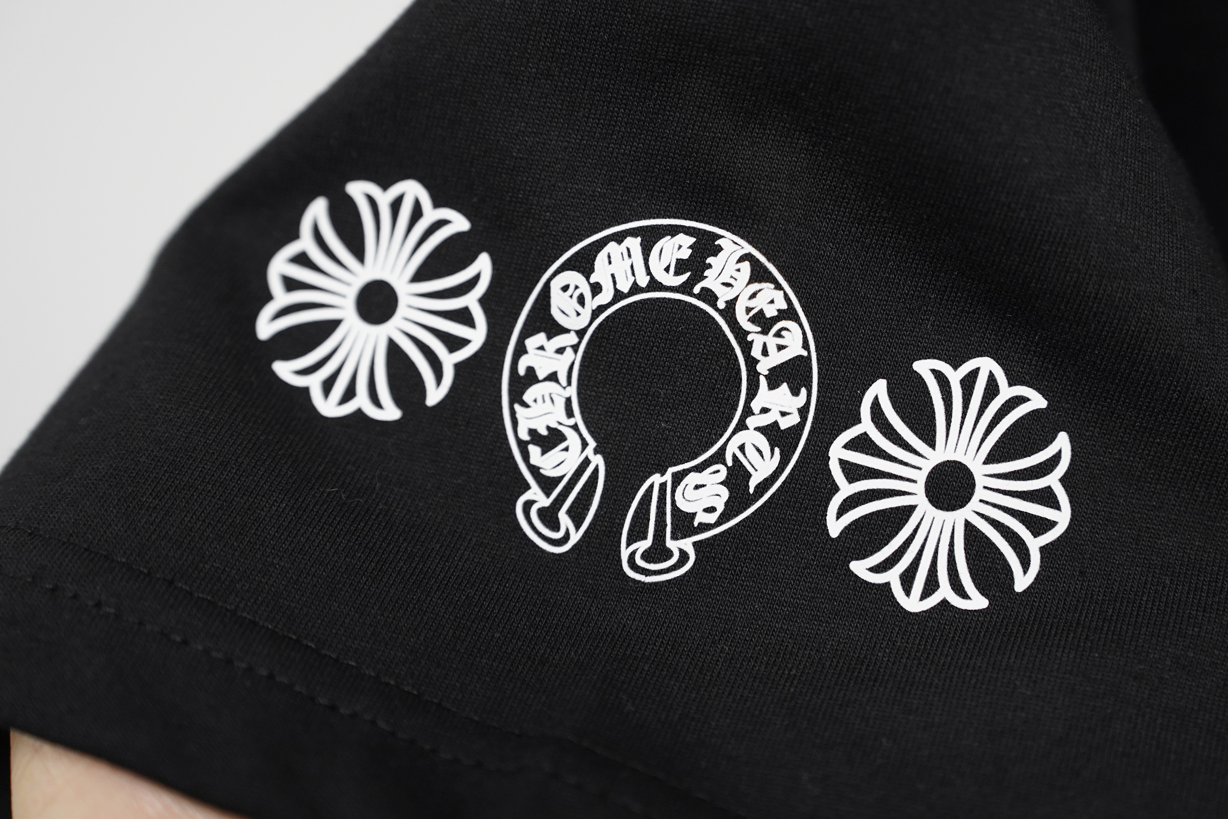 Chrome Hearts T-Shirt 2226 Black White P130