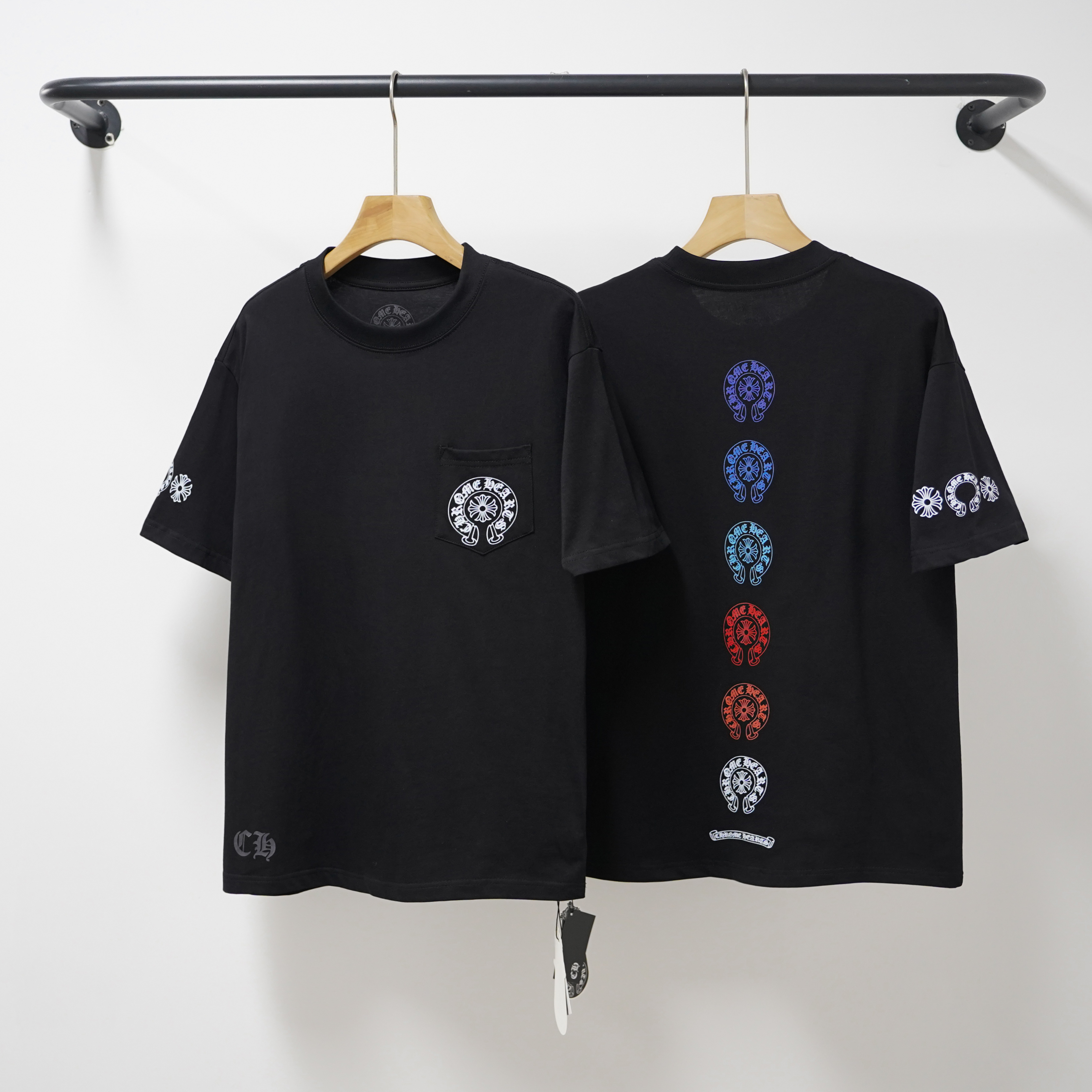 Chrome Hearts T-Shirt 2226 Black White P130
