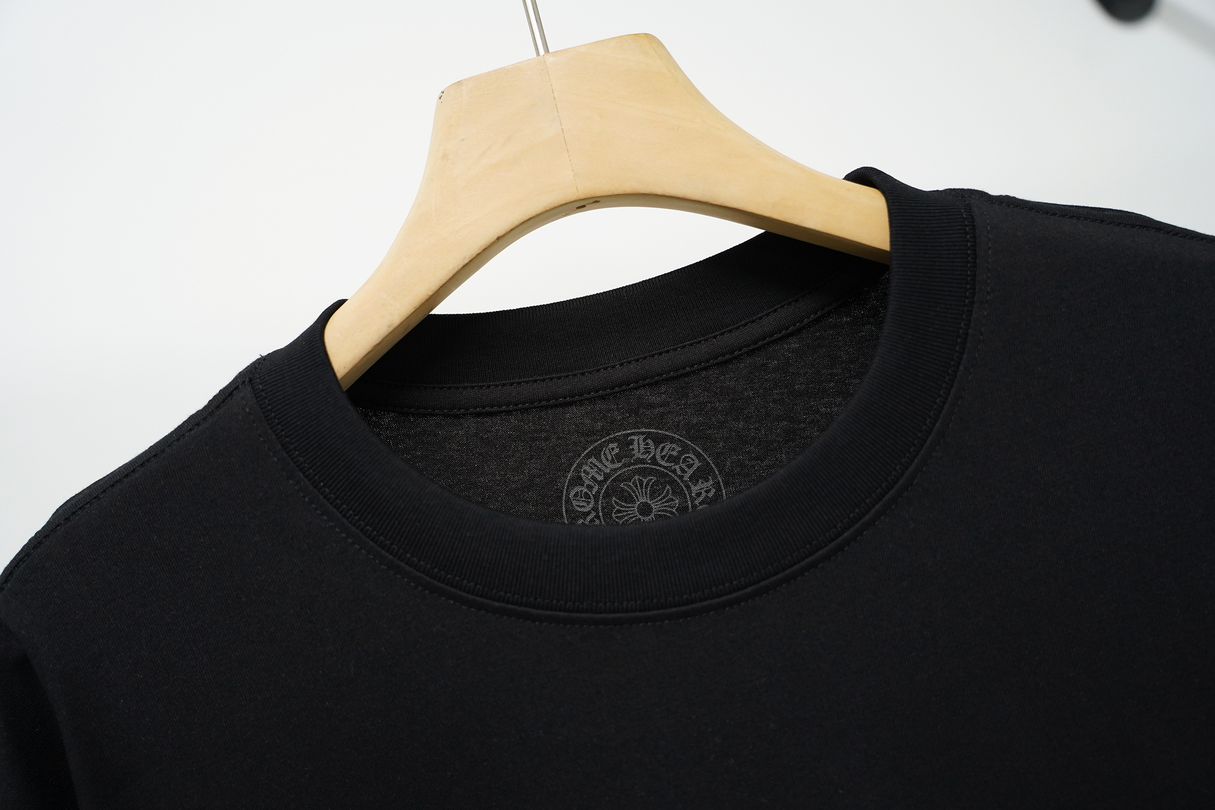 Chrome Hearts T-Shirt 2228 Black White P130