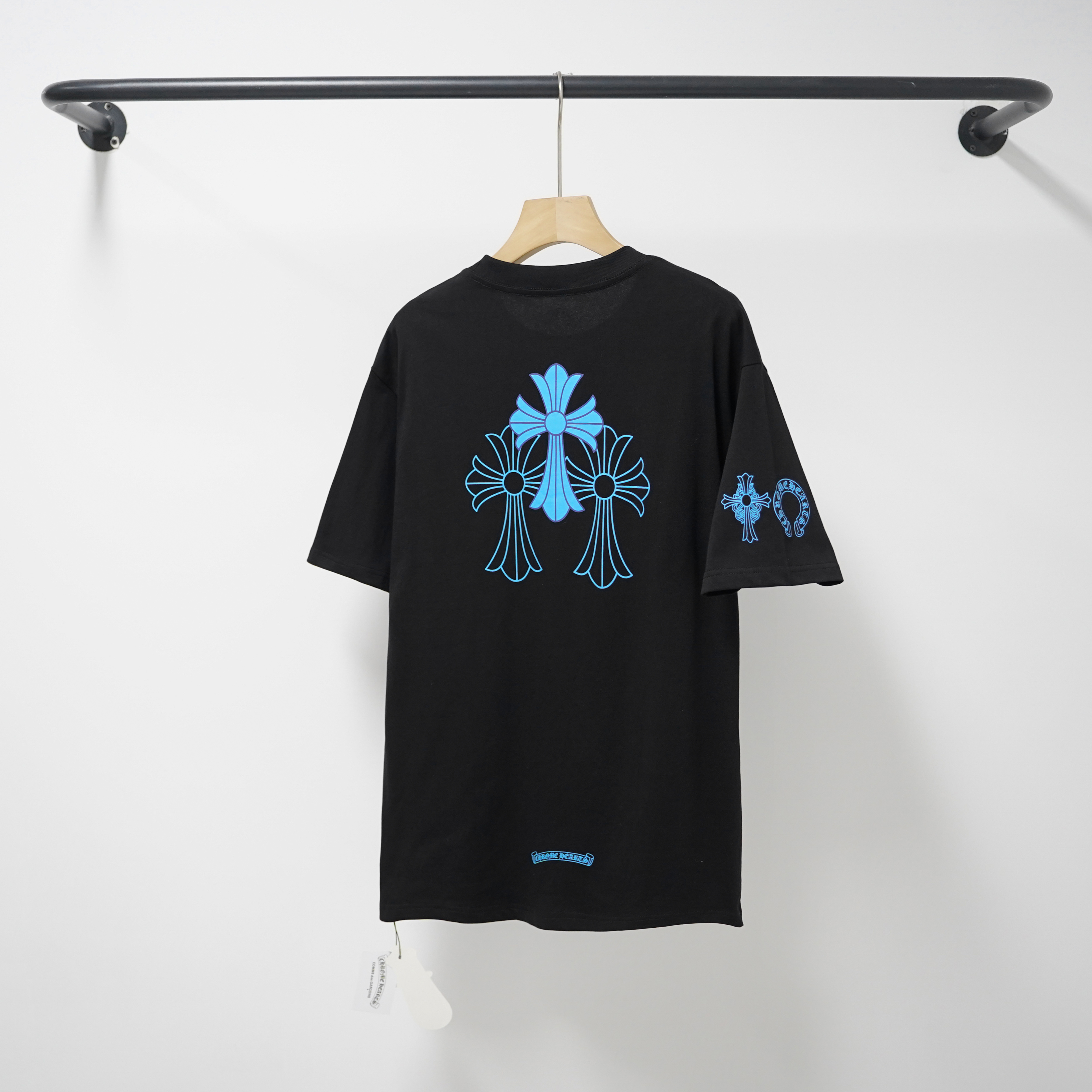 Chrome Hearts T-Shirt 2228 Black White P130