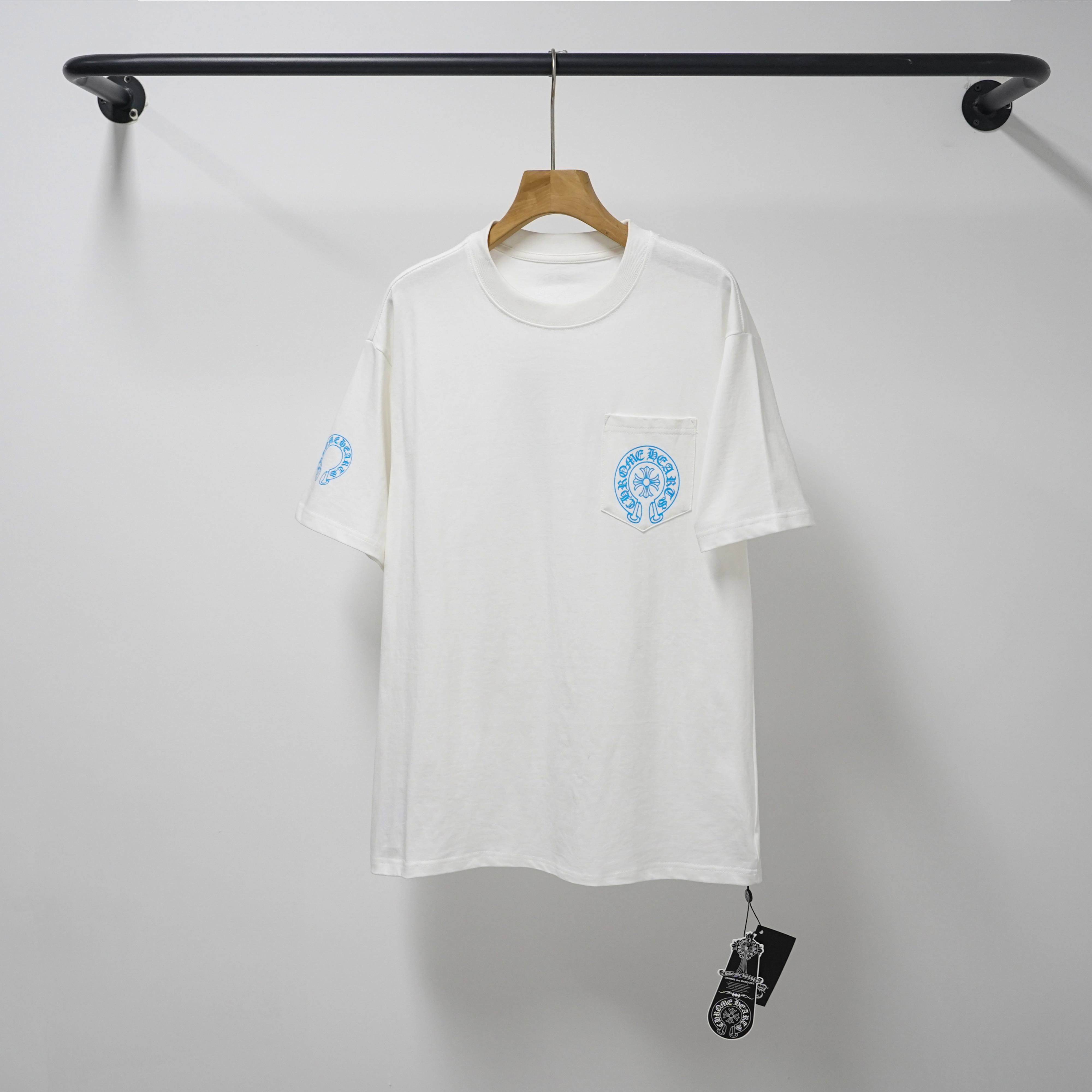 Chrome Hearts T-Shirt 2228 Black White P130