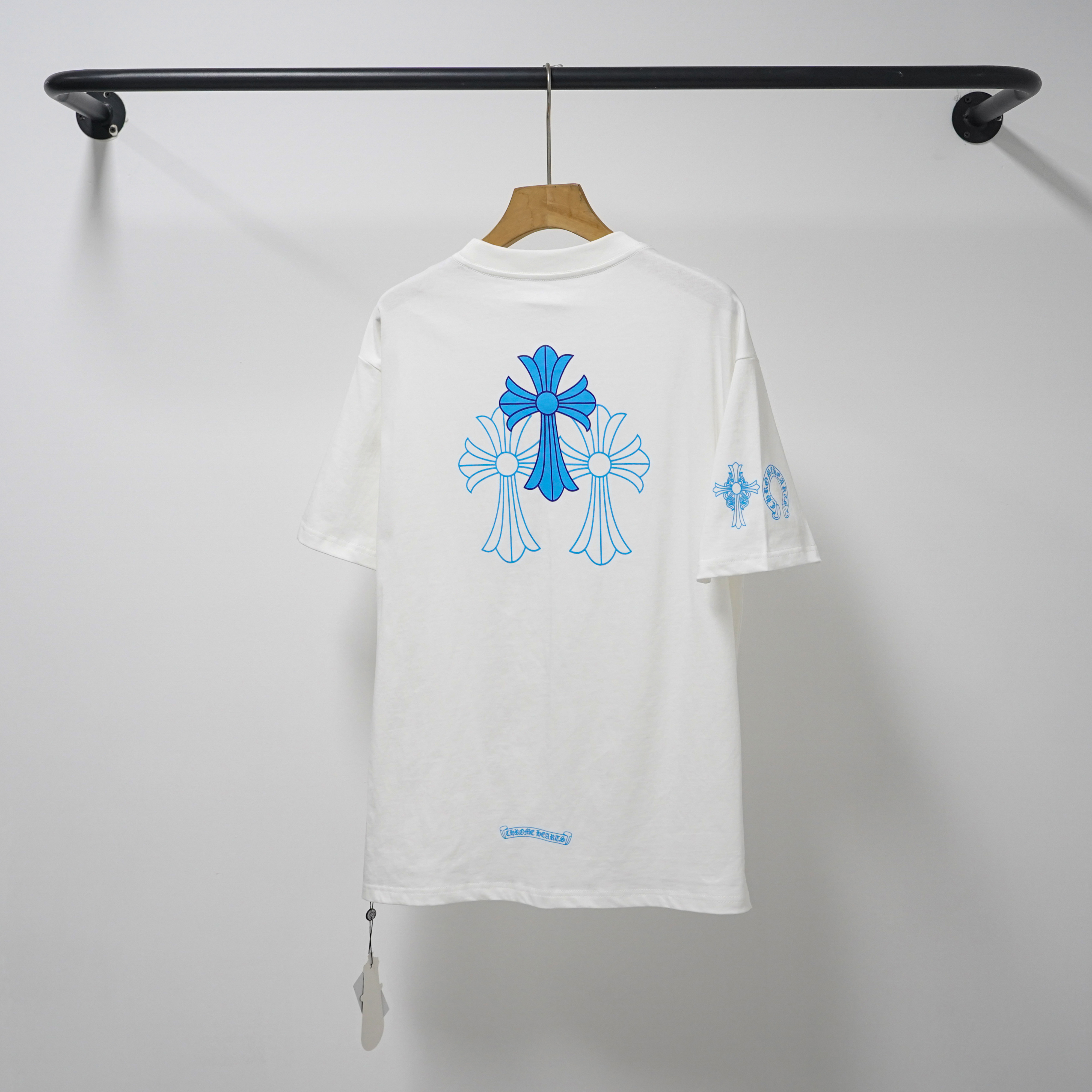 Chrome Hearts T-Shirt 2228 Black White P130