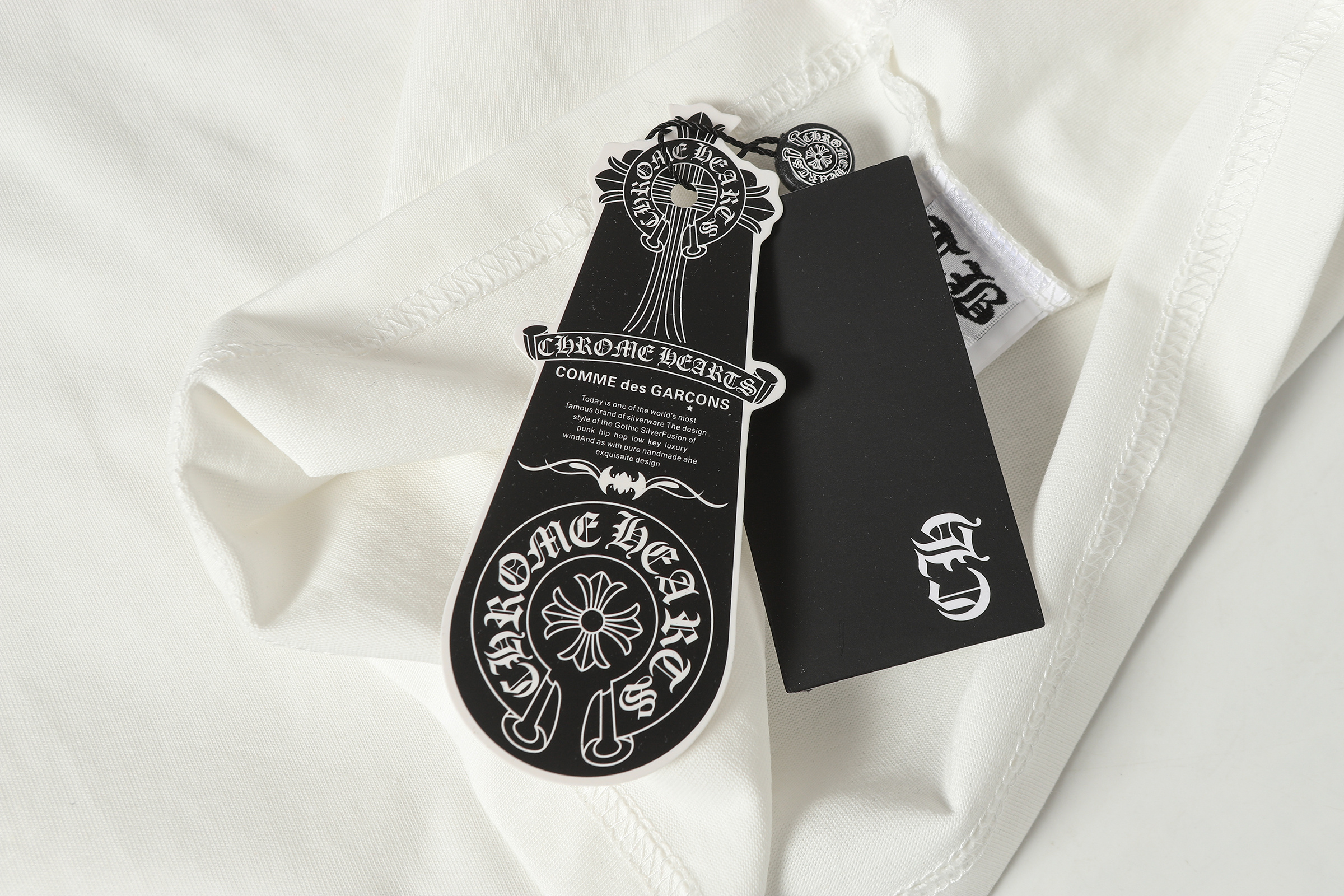 Chrome Hearts T-Shirt 2229 Black White P130