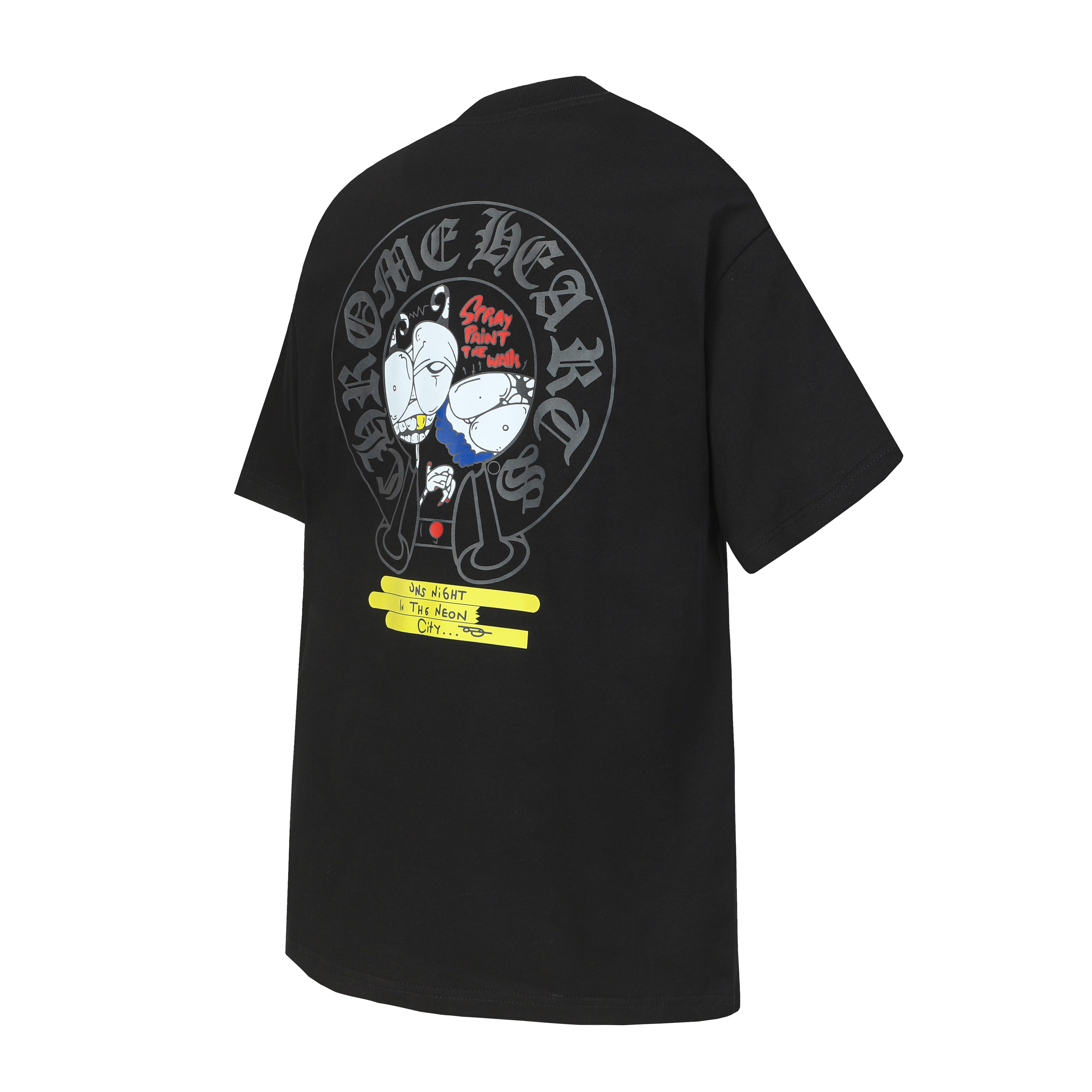 Chrome Hearts T-Shirt 2229 Black White P130