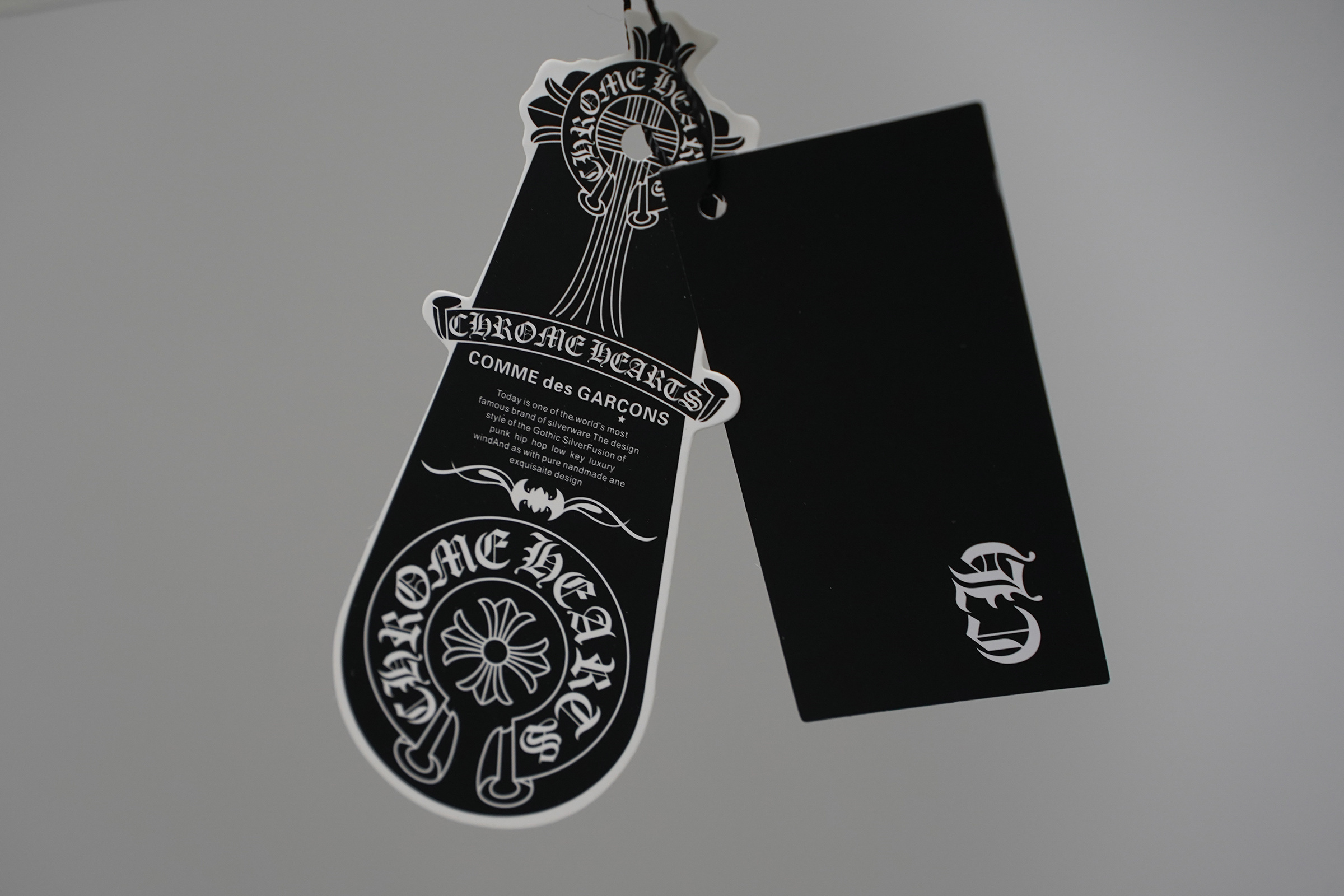 Chrome Hearts T-Shirt 2230 Black White P130