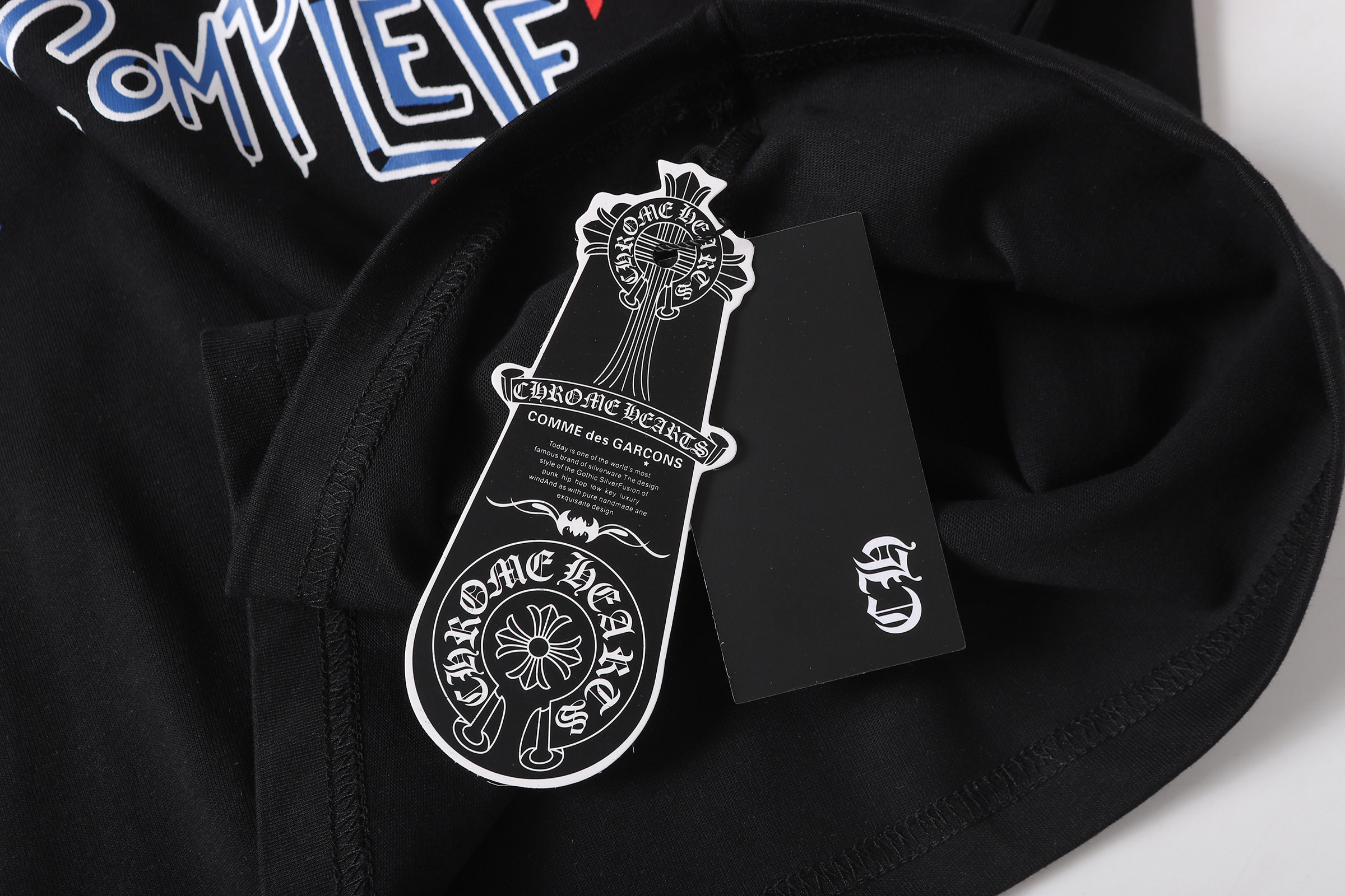 Chrome Hearts T-Shirt 2230 Black White P130