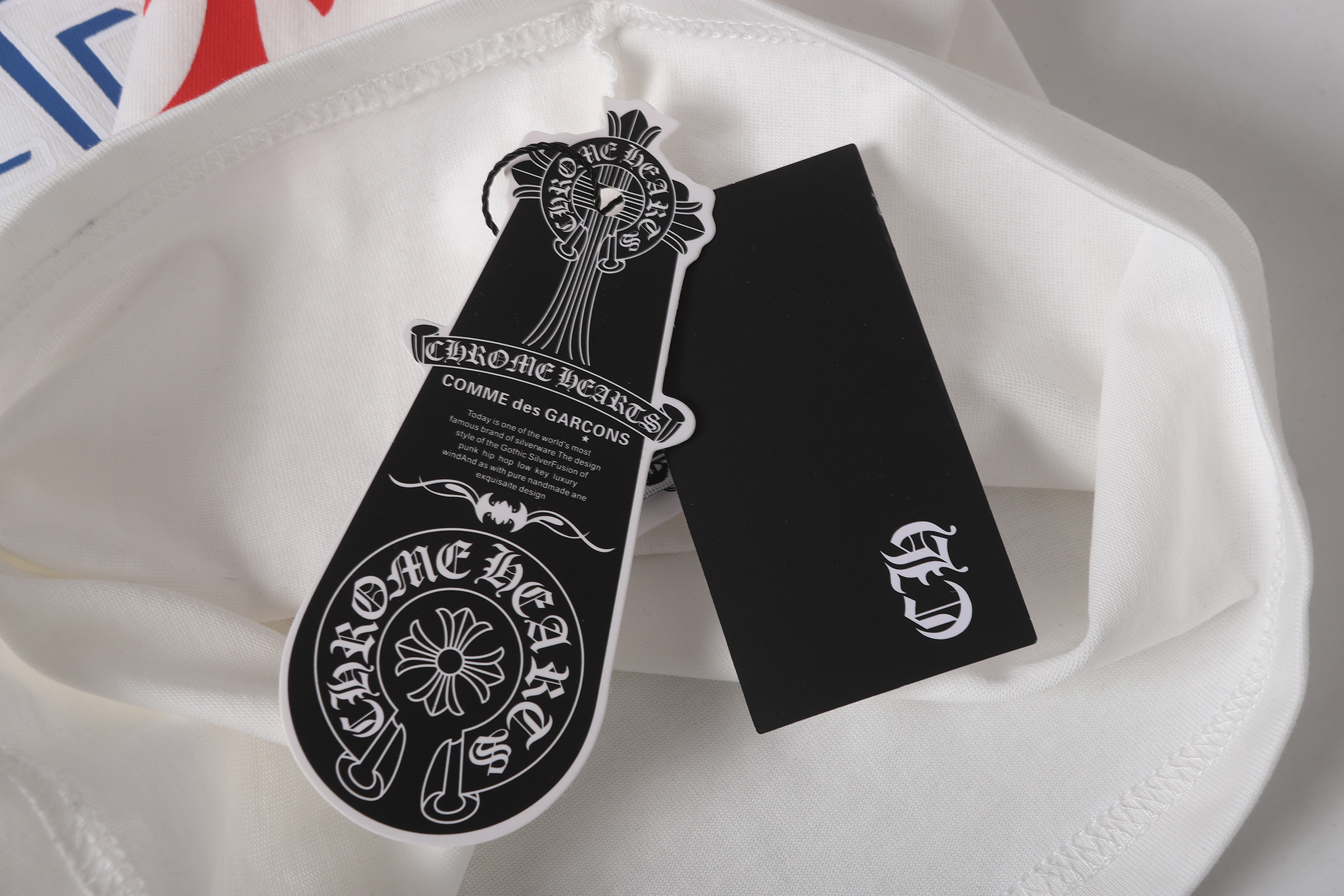 Chrome Hearts T-Shirt 2230 Black White P130
