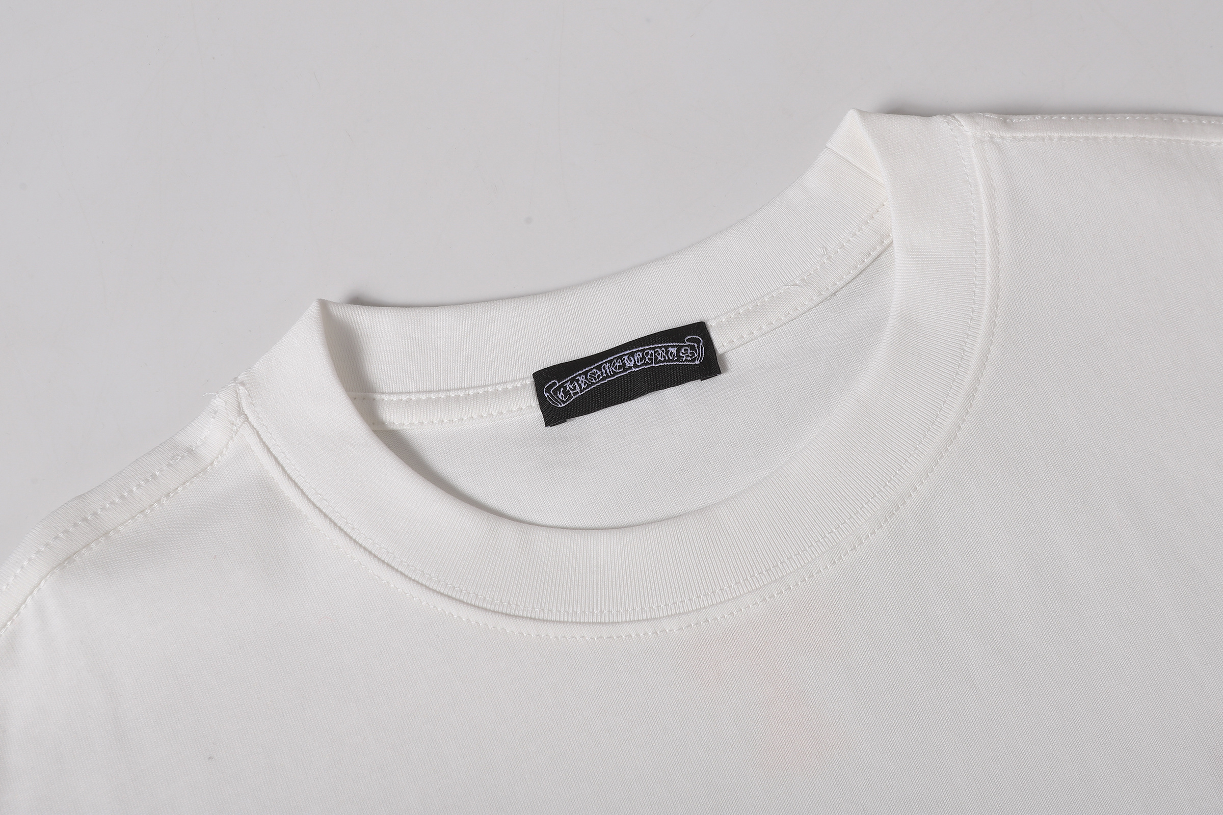 Chrome Hearts T-Shirt 2230 Black White P130
