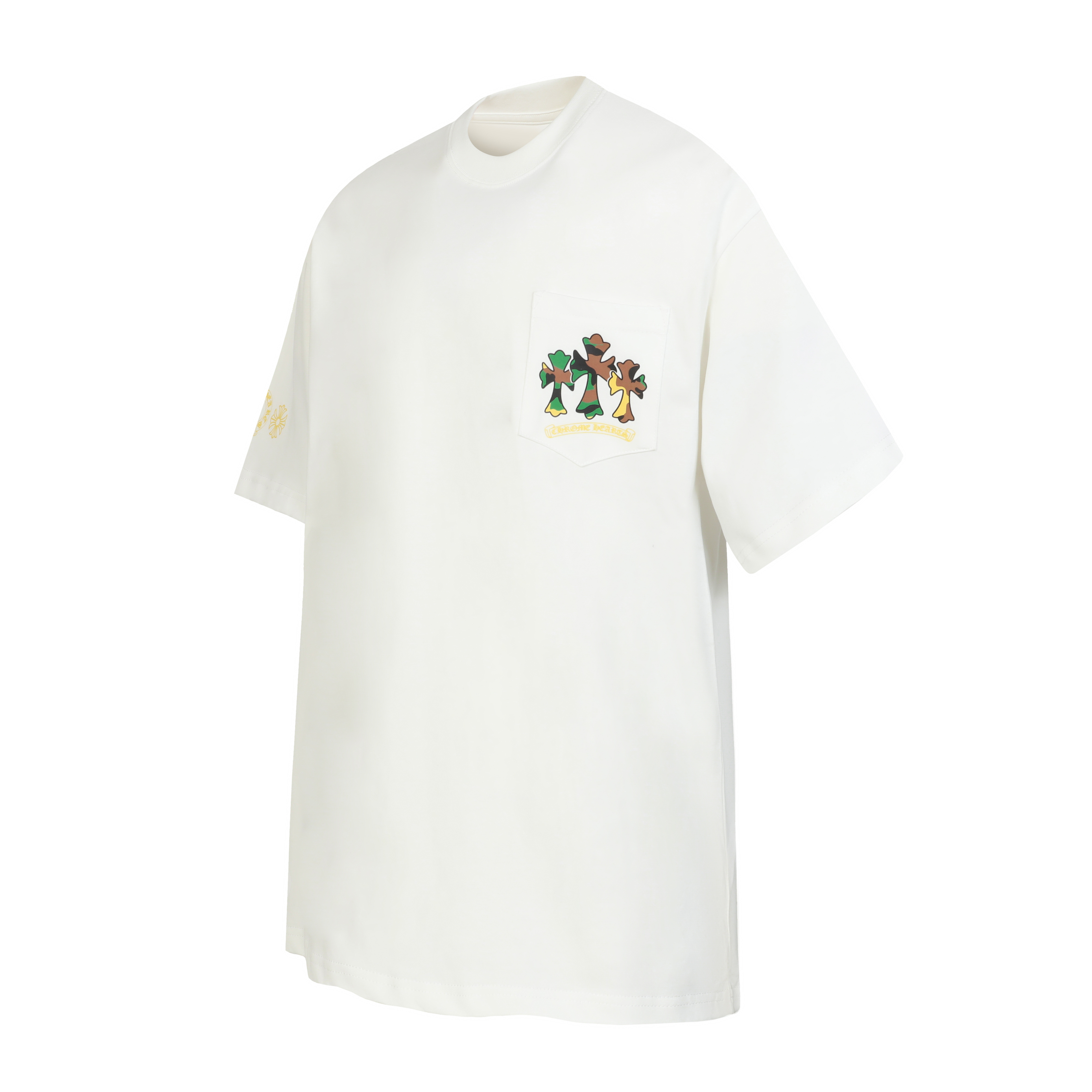 Chrome Hearts T-Shirt 2231 Black White P130