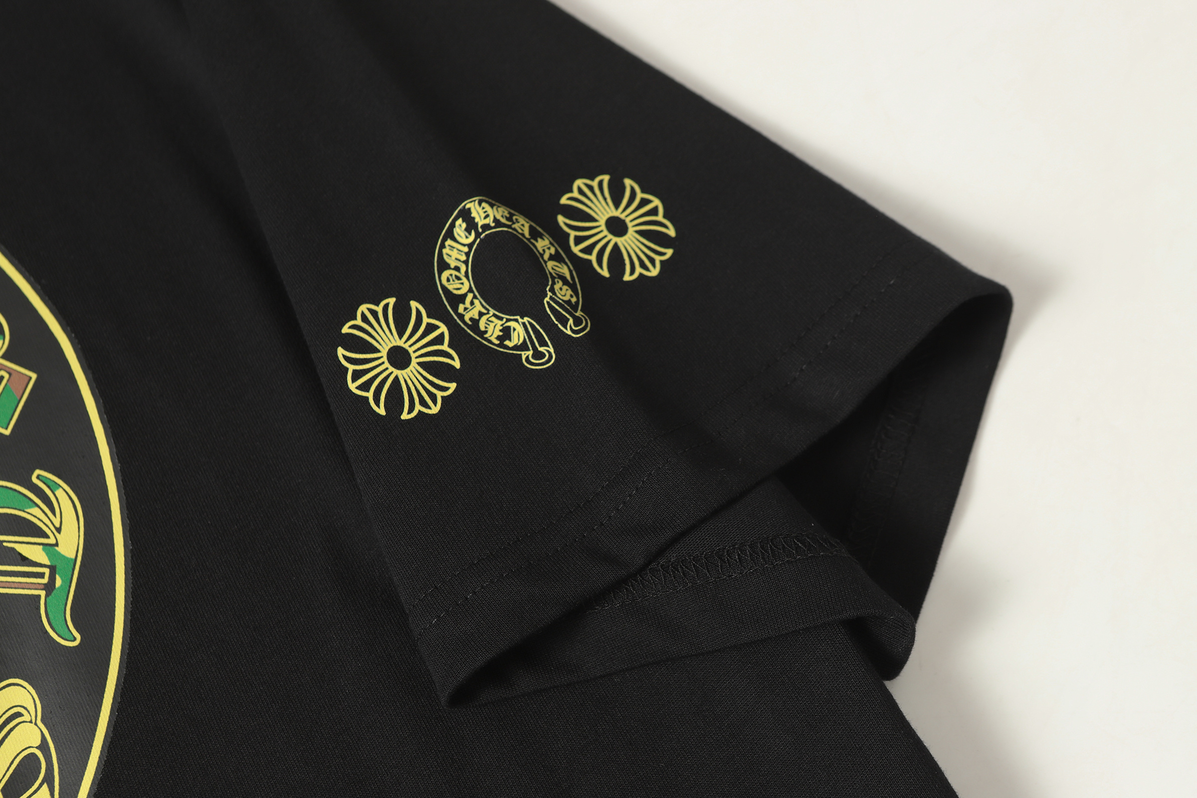 Chrome Hearts T-Shirt 2231 Black White P130