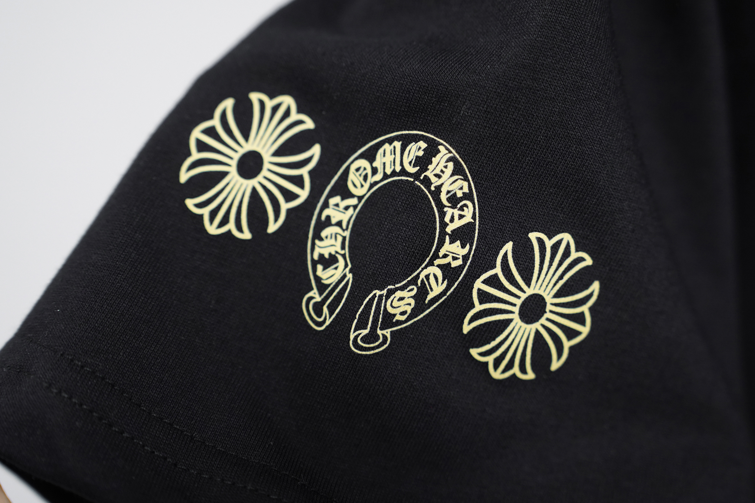 Chrome Hearts T-Shirt 2231 Black White P130