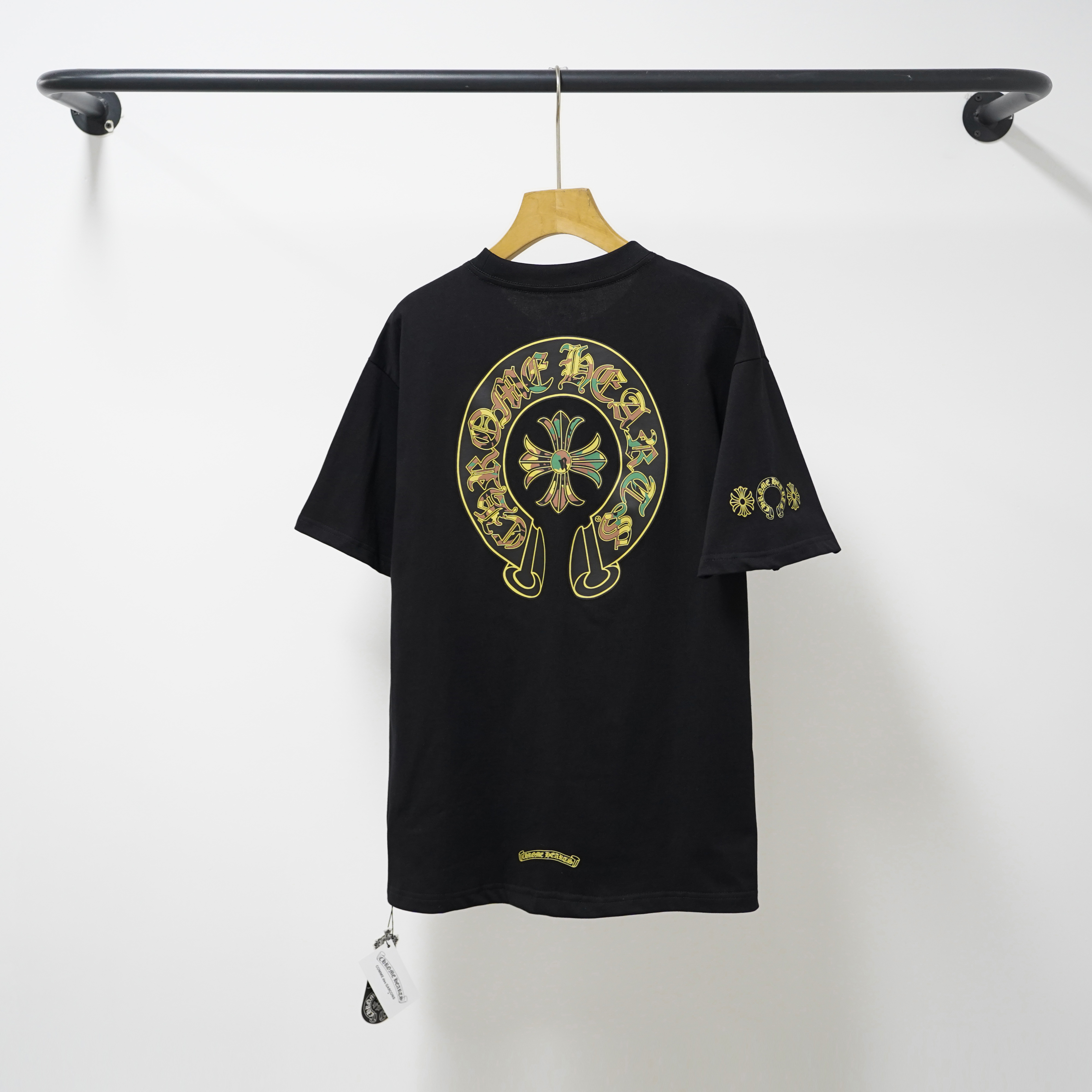 Chrome Hearts T-Shirt 2231 Black White P130