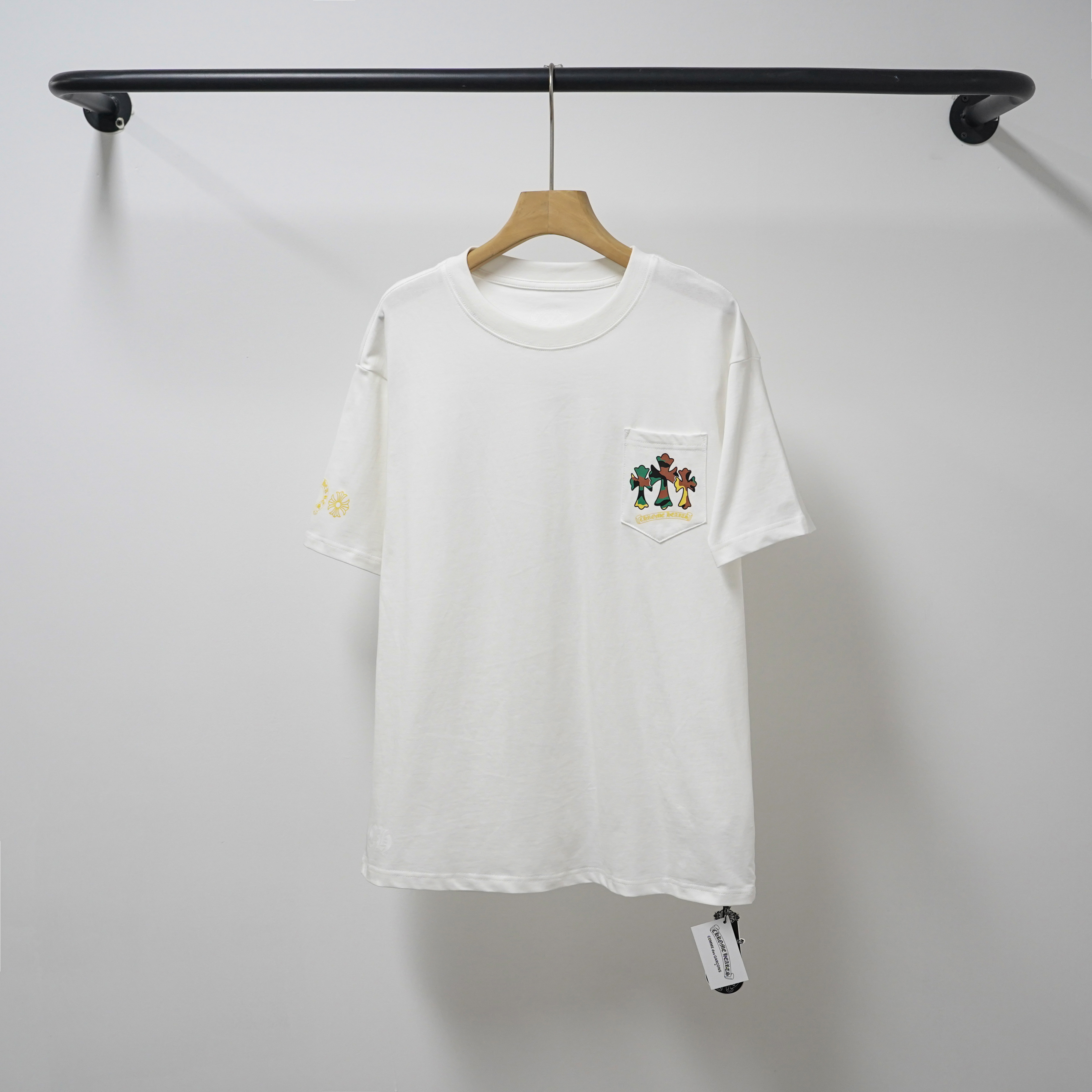 Chrome Hearts T-Shirt 2231 Black White P130