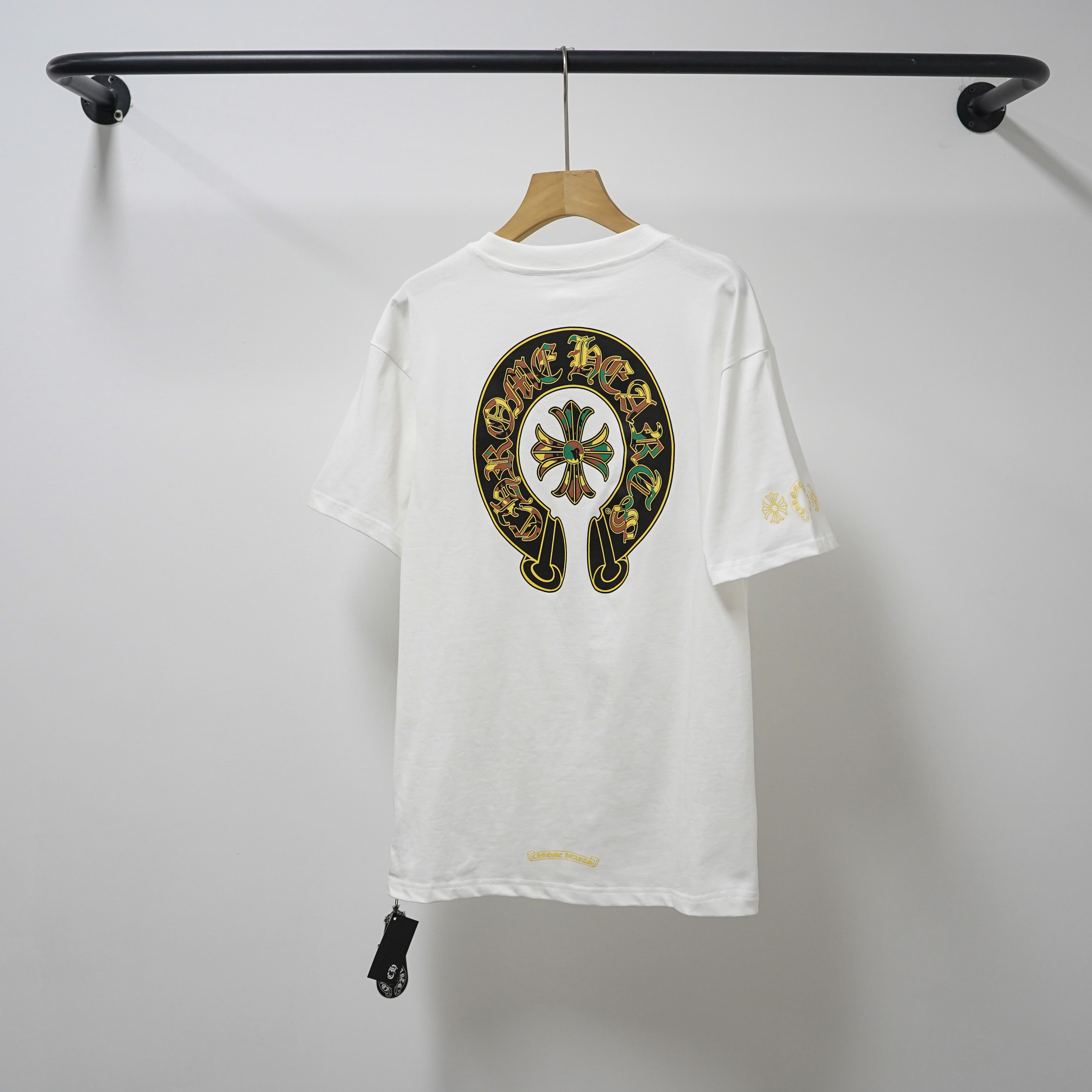 Chrome Hearts T-Shirt 2231 Black White P130