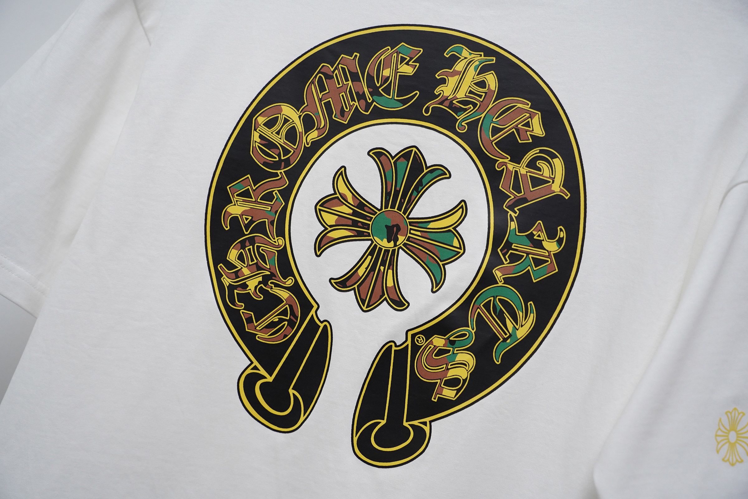 Chrome Hearts T-Shirt 2231 Black White P130