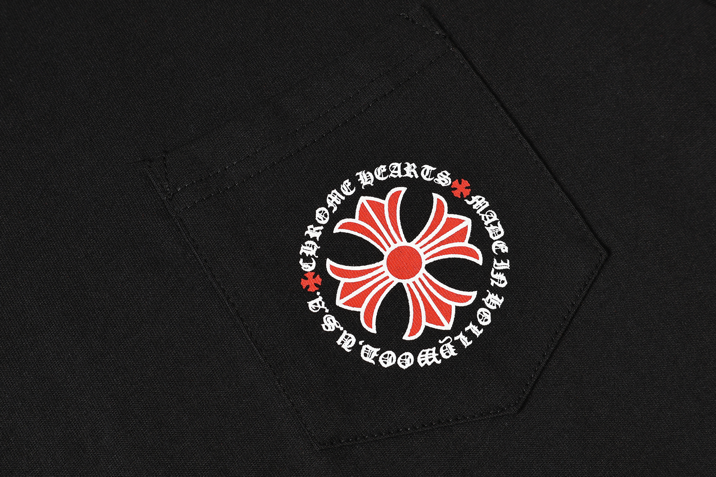 Chrome Hearts T-Shirt 2232 Black White P130