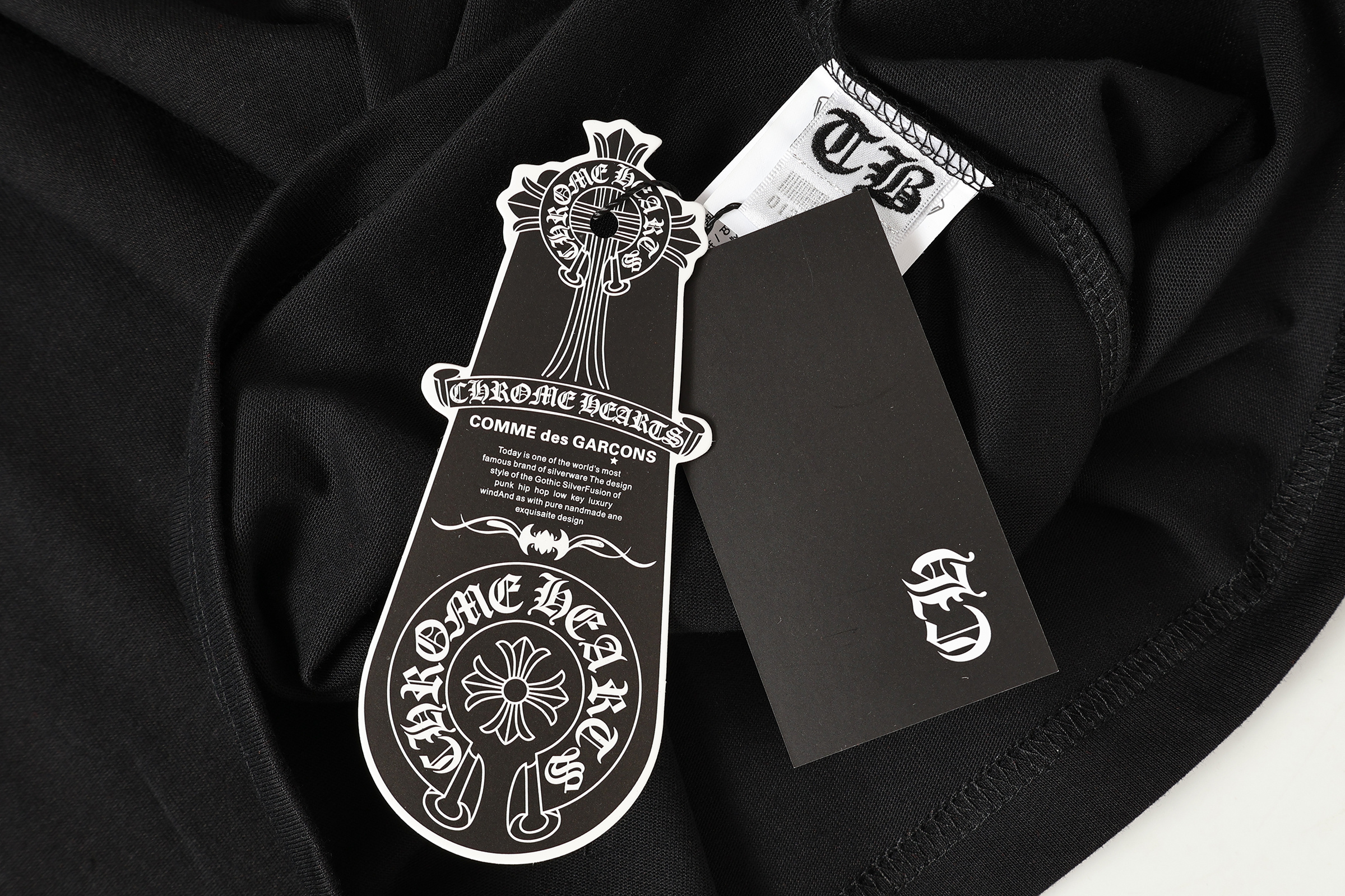Chrome Hearts T-Shirt 2232 Black White P130