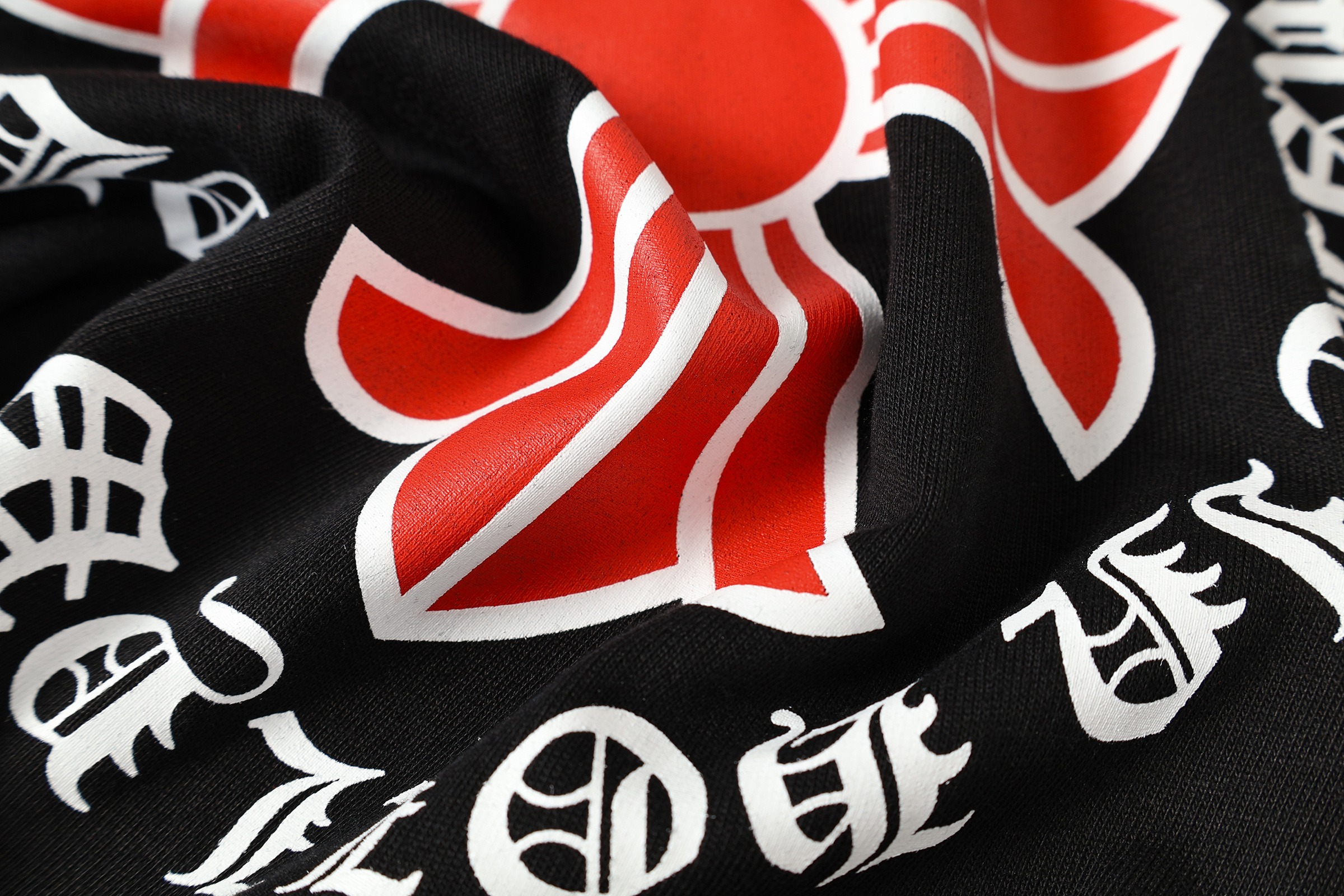Chrome Hearts T-Shirt 2232 Black White P130