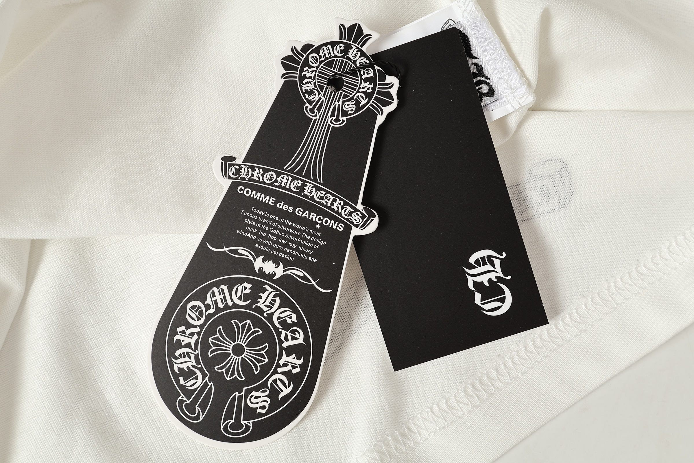 Chrome Hearts T-Shirt 2232 Black White P130