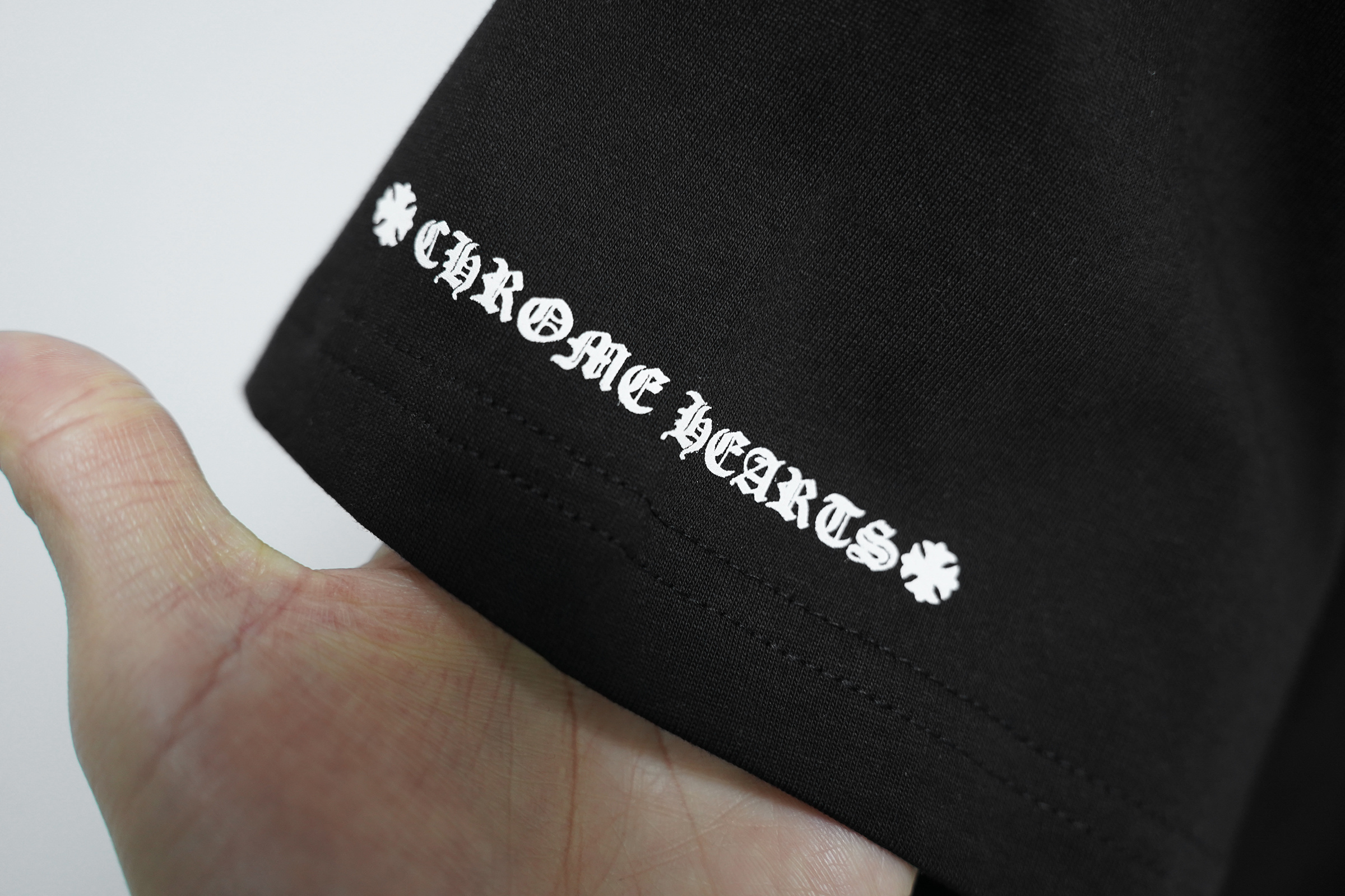 Chrome Hearts T-Shirt 2232 Black White P130