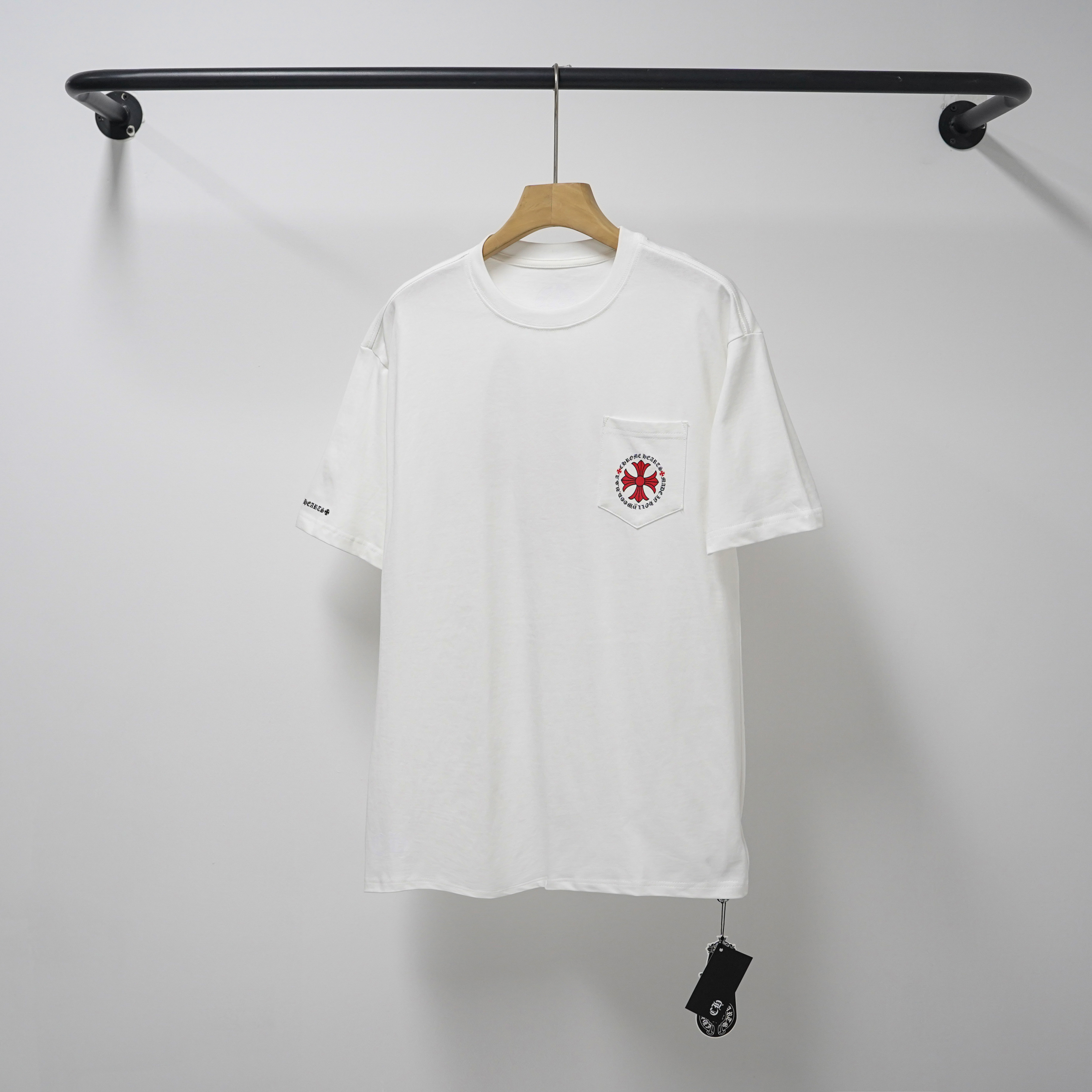 Chrome Hearts T-Shirt 2232 Black White P130