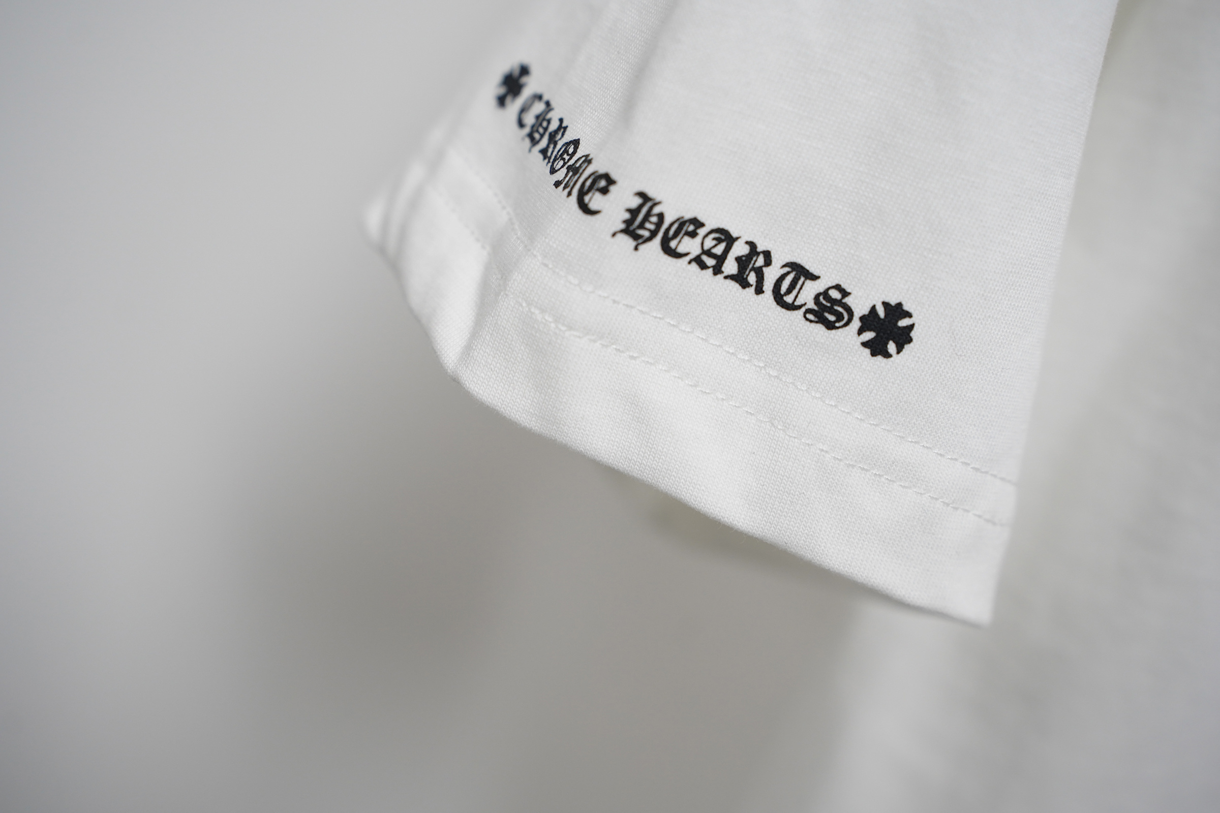 Chrome Hearts T-Shirt 2232 Black White P130