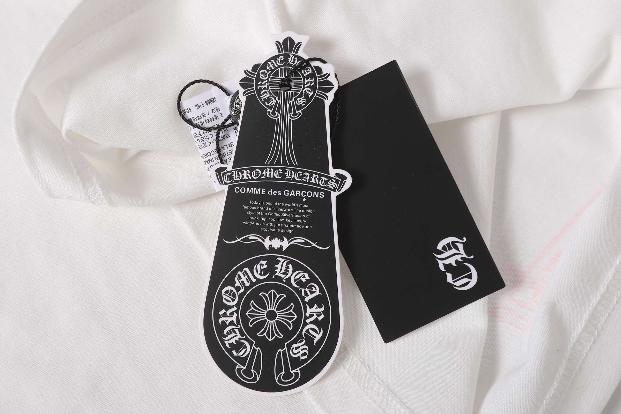 Chrome Hearts T-Shirt 2233 Black White Grey P130