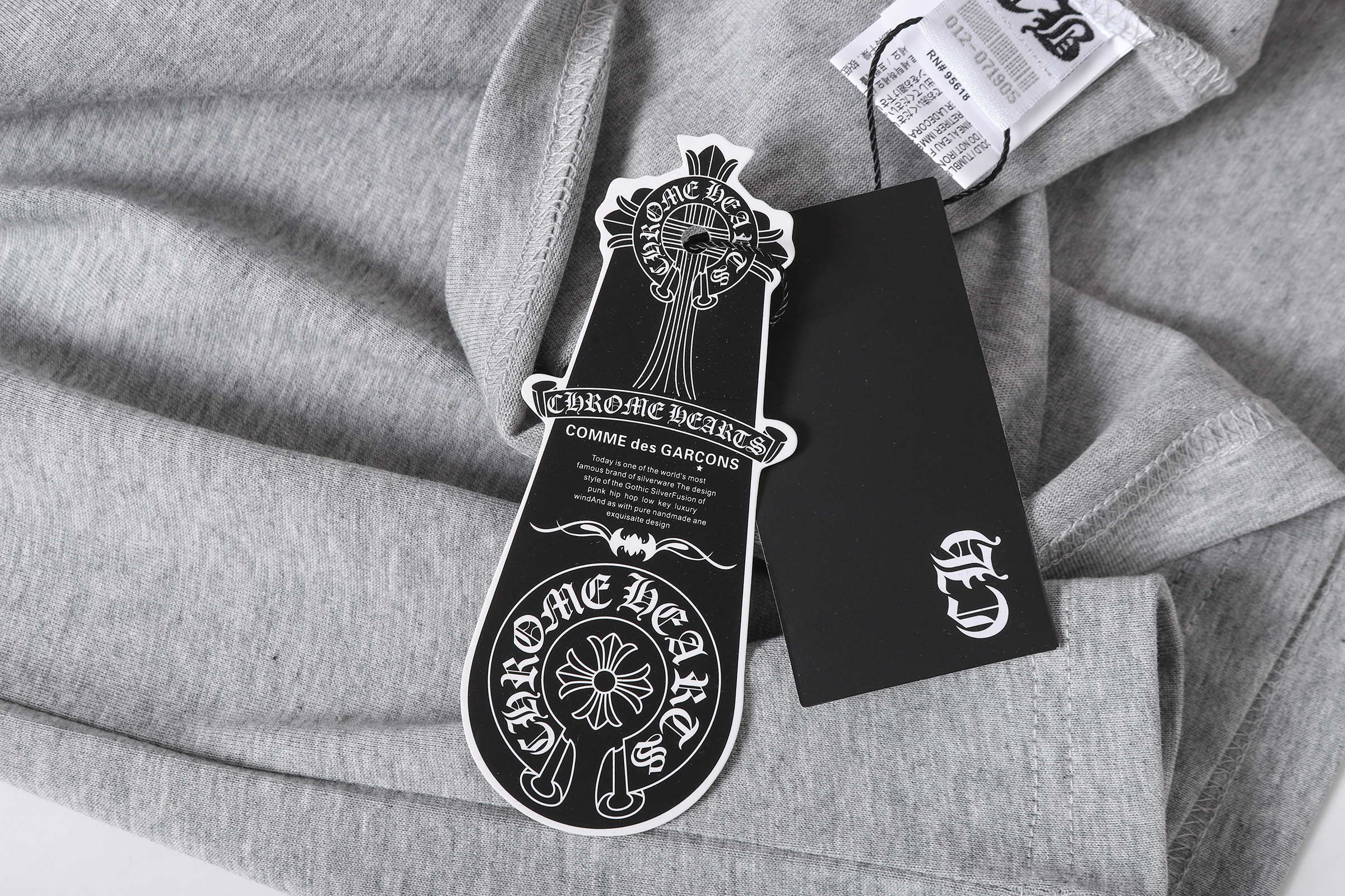 Chrome Hearts T-Shirt 2233 Black White Grey P130