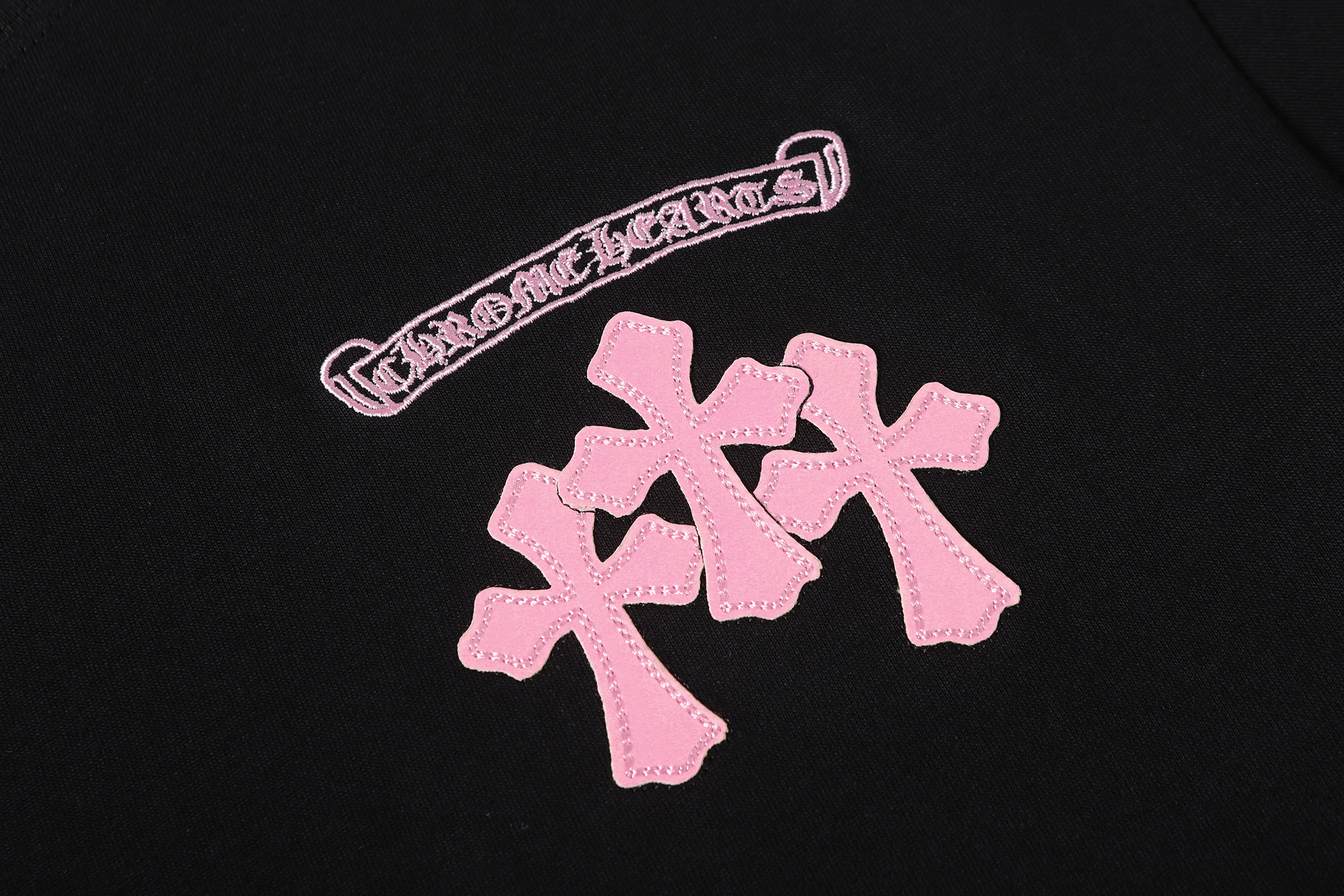 Chrome Hearts T-Shirt 2233 Black White Grey P130