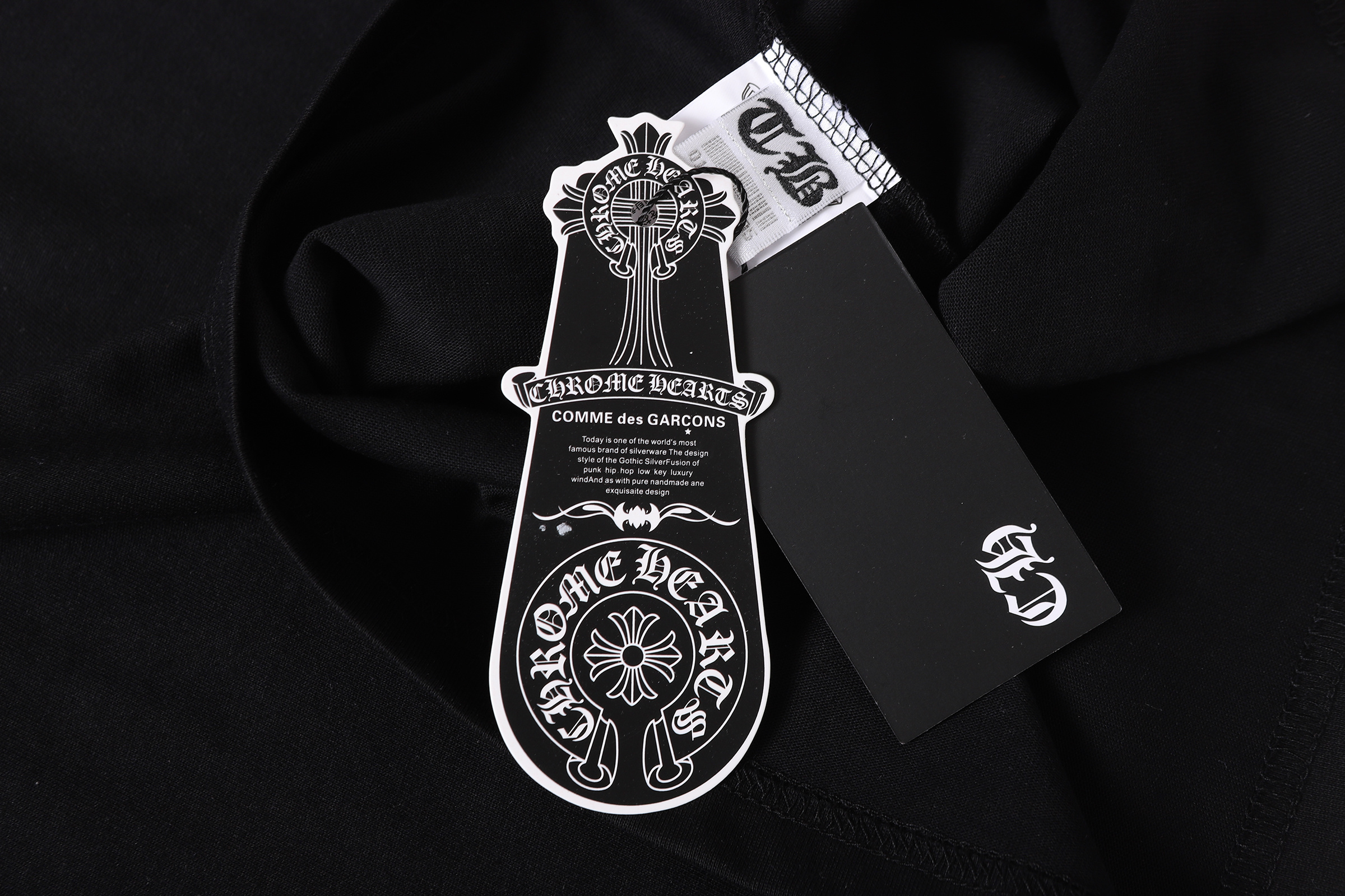 Chrome Hearts T-Shirt 2233 Black White Grey P130