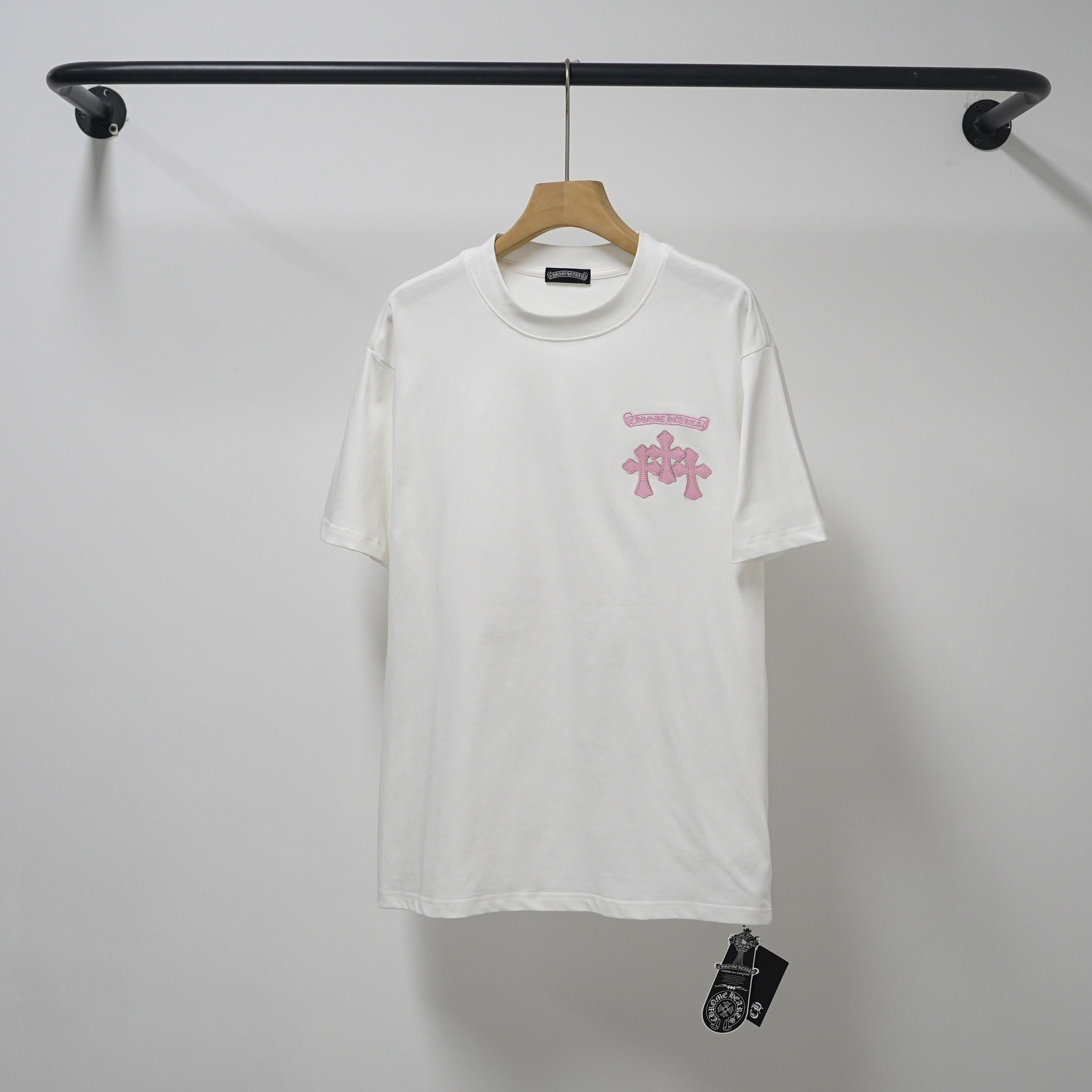Chrome Hearts T-Shirt 2233 Black White Grey P130