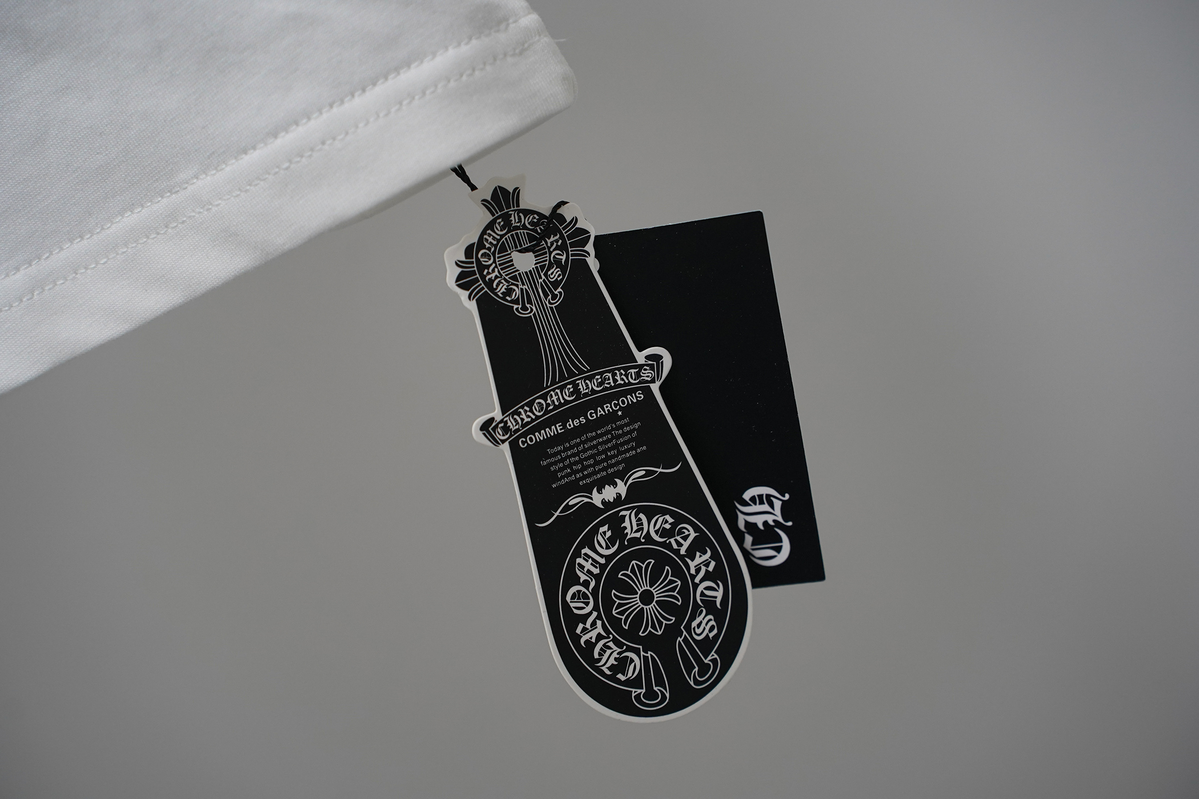 Chrome Hearts T-Shirt 2233 Black White Grey P130