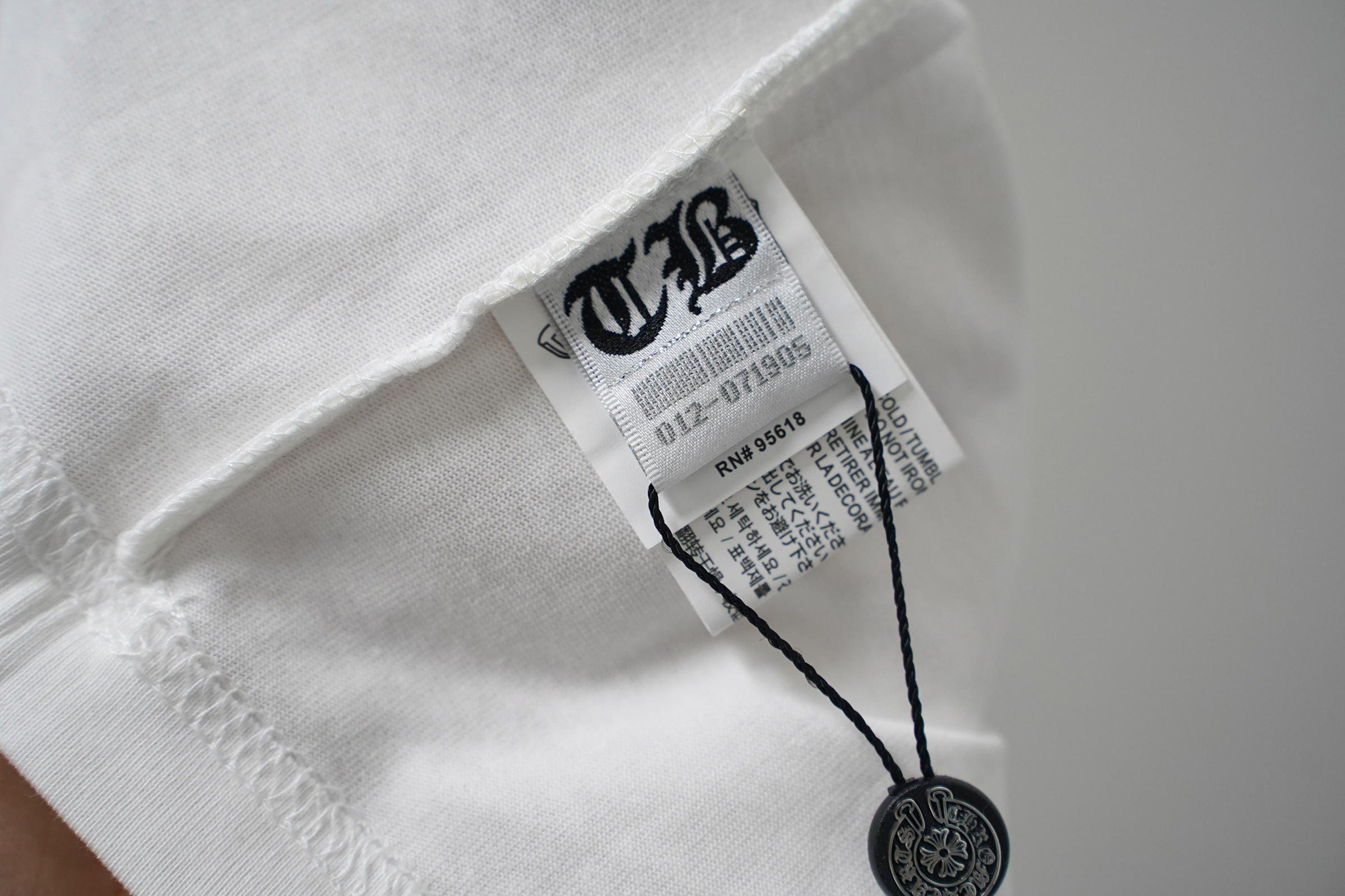 Chrome Hearts T-Shirt 2233 Black White Grey P130