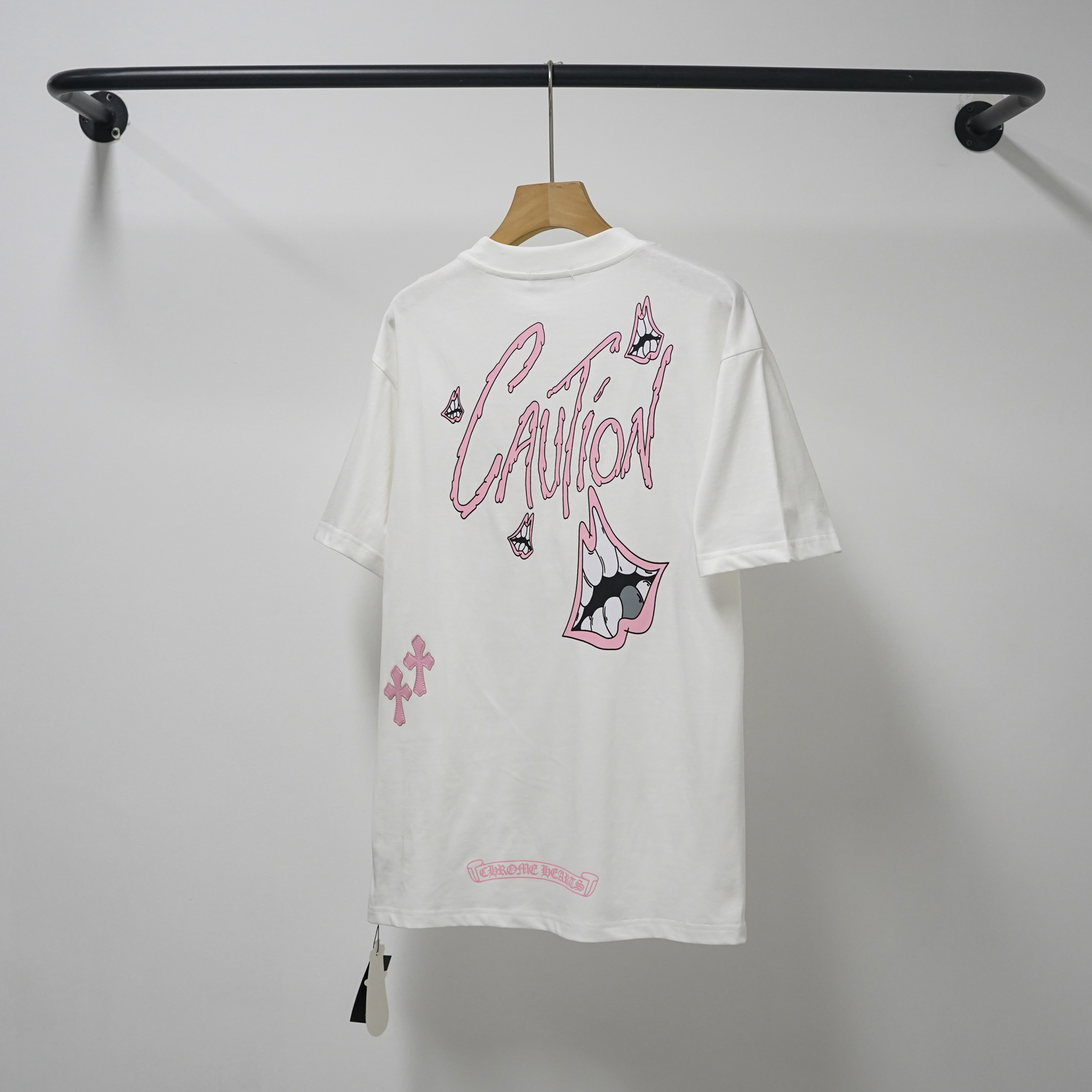 Chrome Hearts T-Shirt 2233 Black White Grey P130