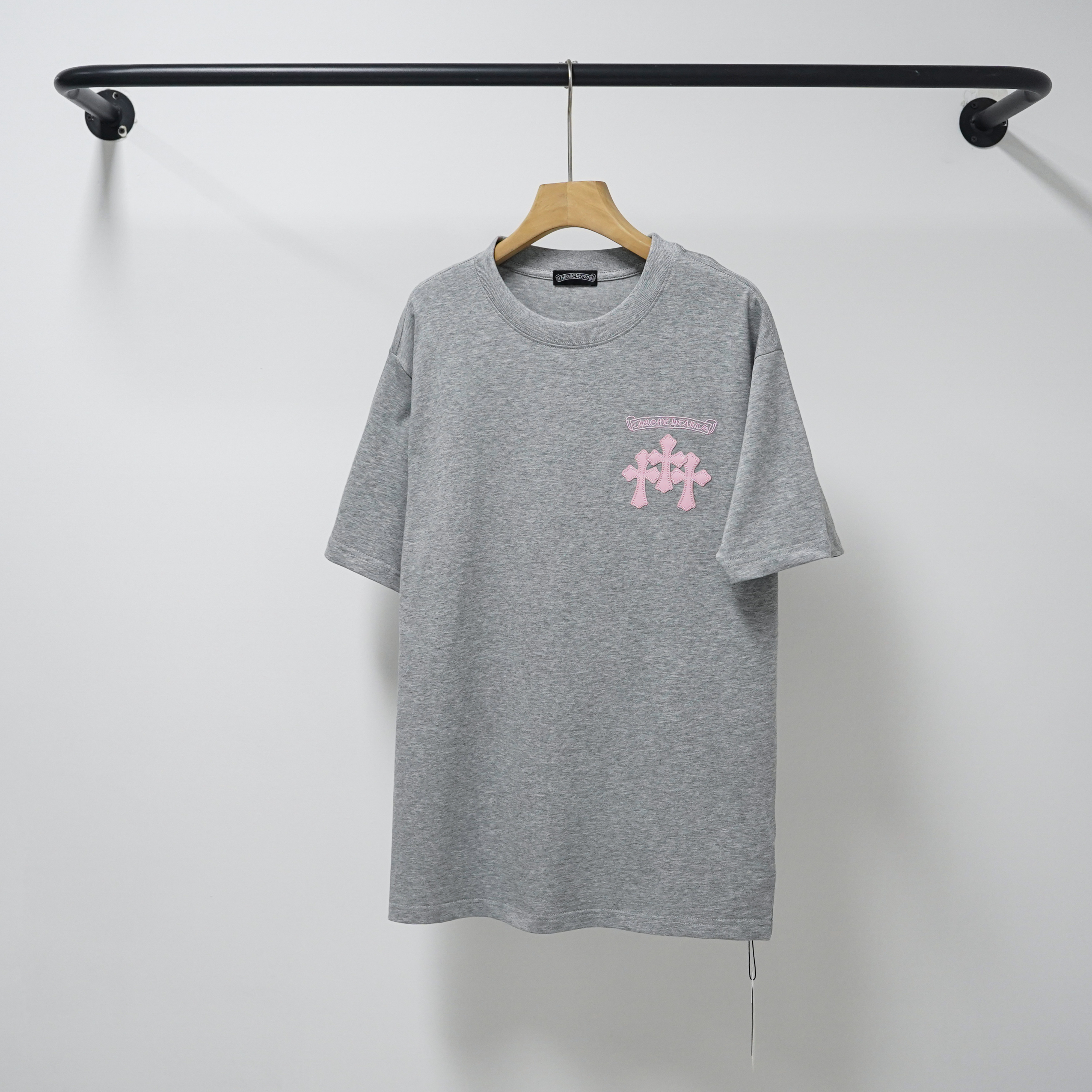 Chrome Hearts T-Shirt 2233 Black White Grey P130