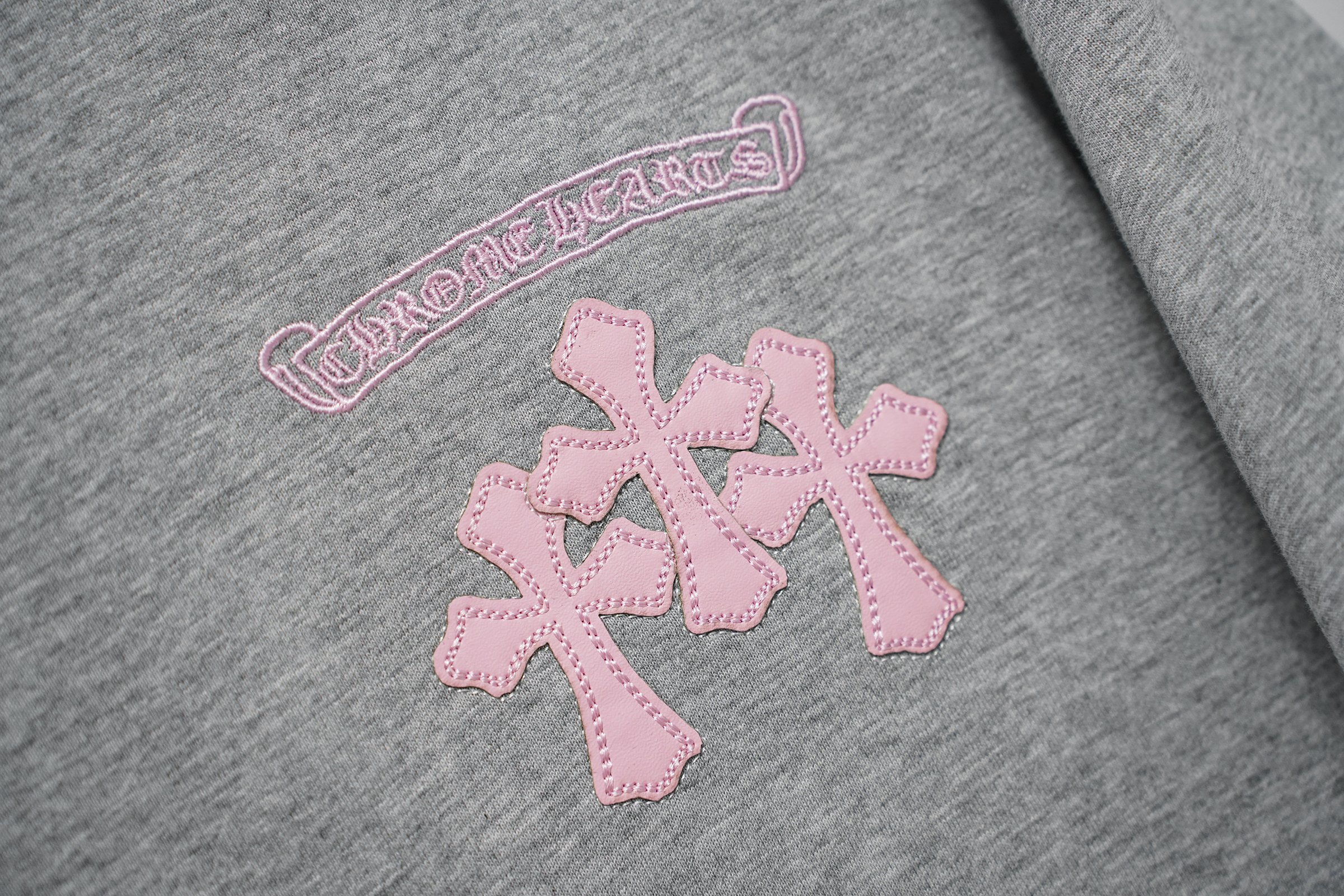 Chrome Hearts T-Shirt 2233 Black White Grey P130