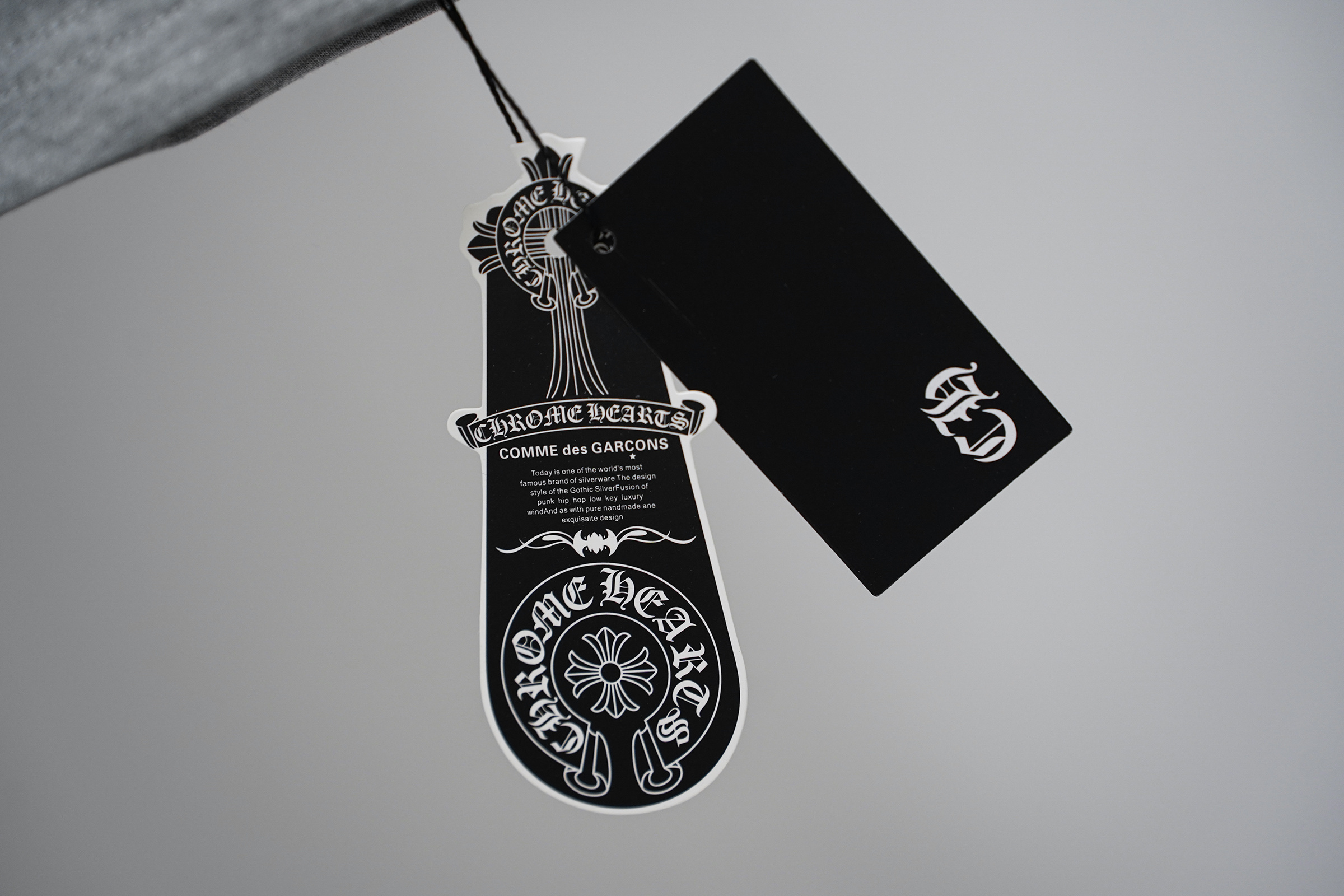 Chrome Hearts T-Shirt 2233 Black White Grey P130
