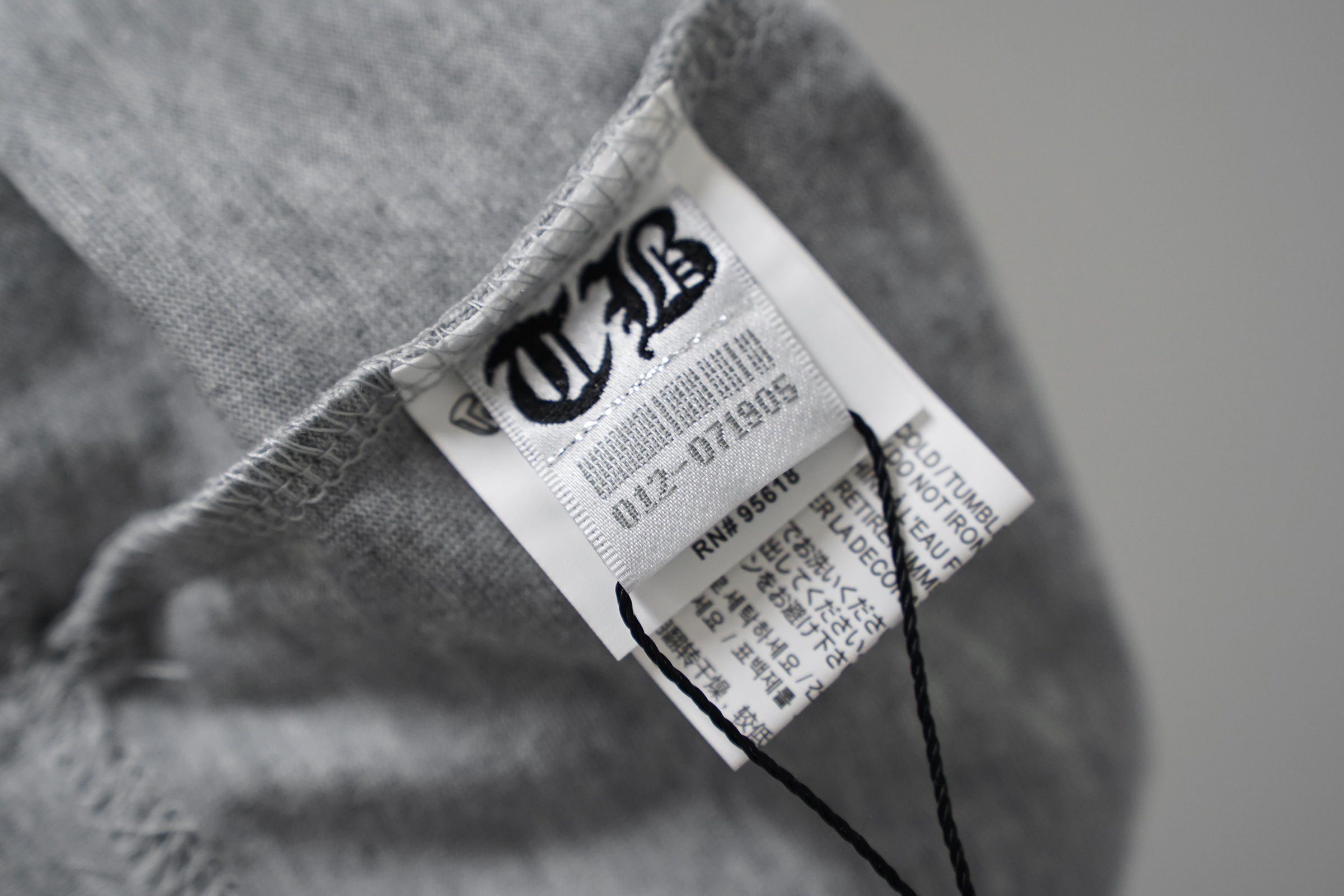 Chrome Hearts T-Shirt 2233 Black White Grey P130