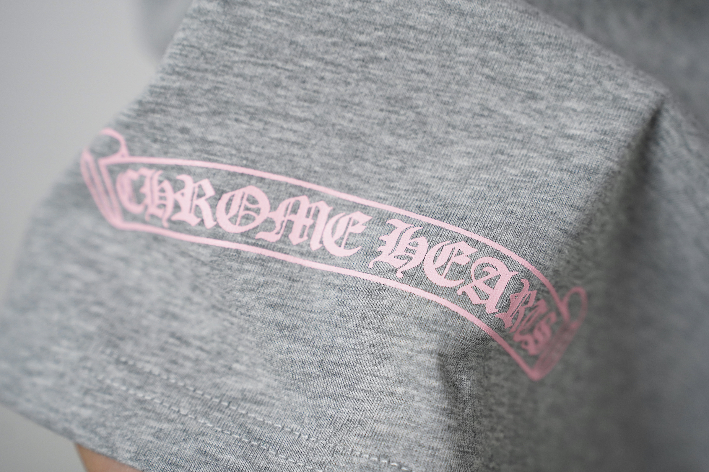 Chrome Hearts T-Shirt 2233 Black White Grey P130