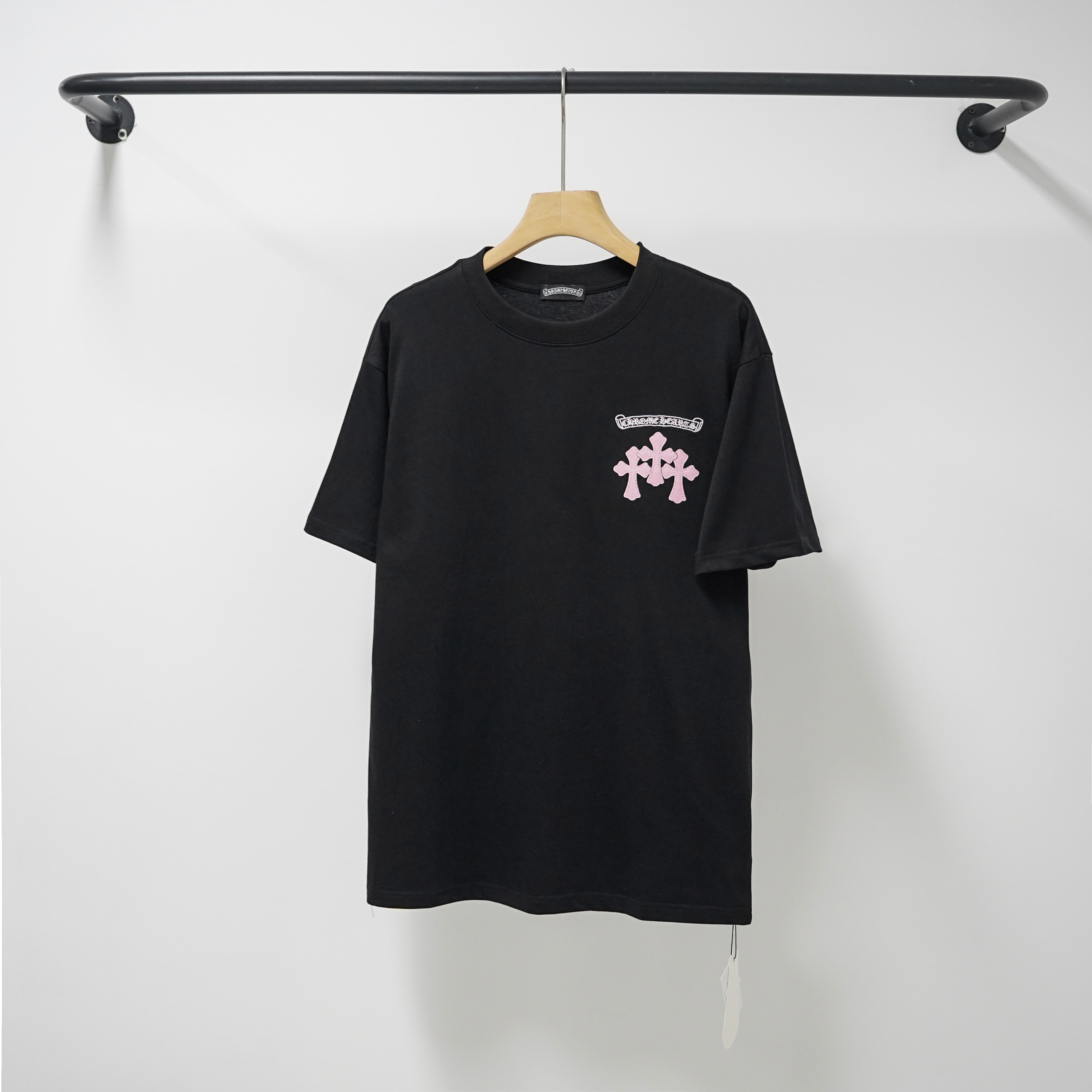Chrome Hearts T-Shirt 2233 Black White Grey P130