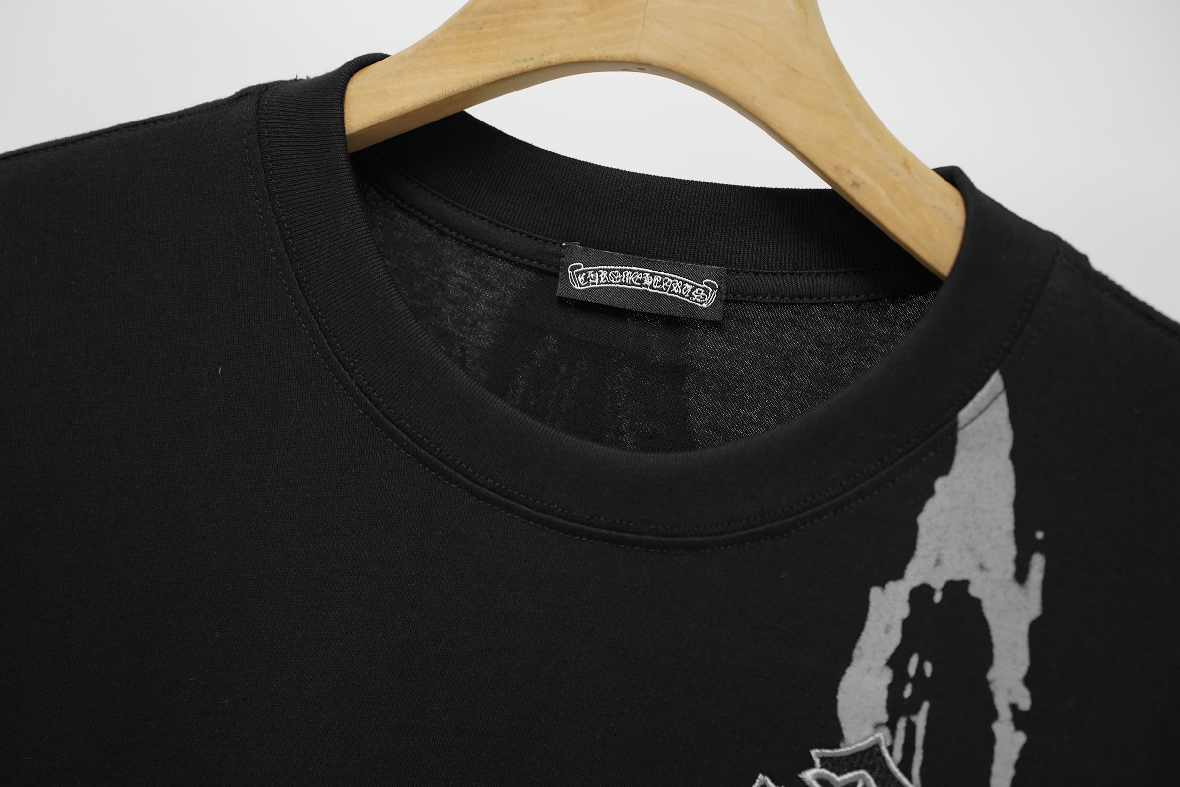 Chrome Hearts T-Shirt 2234 Black White P130