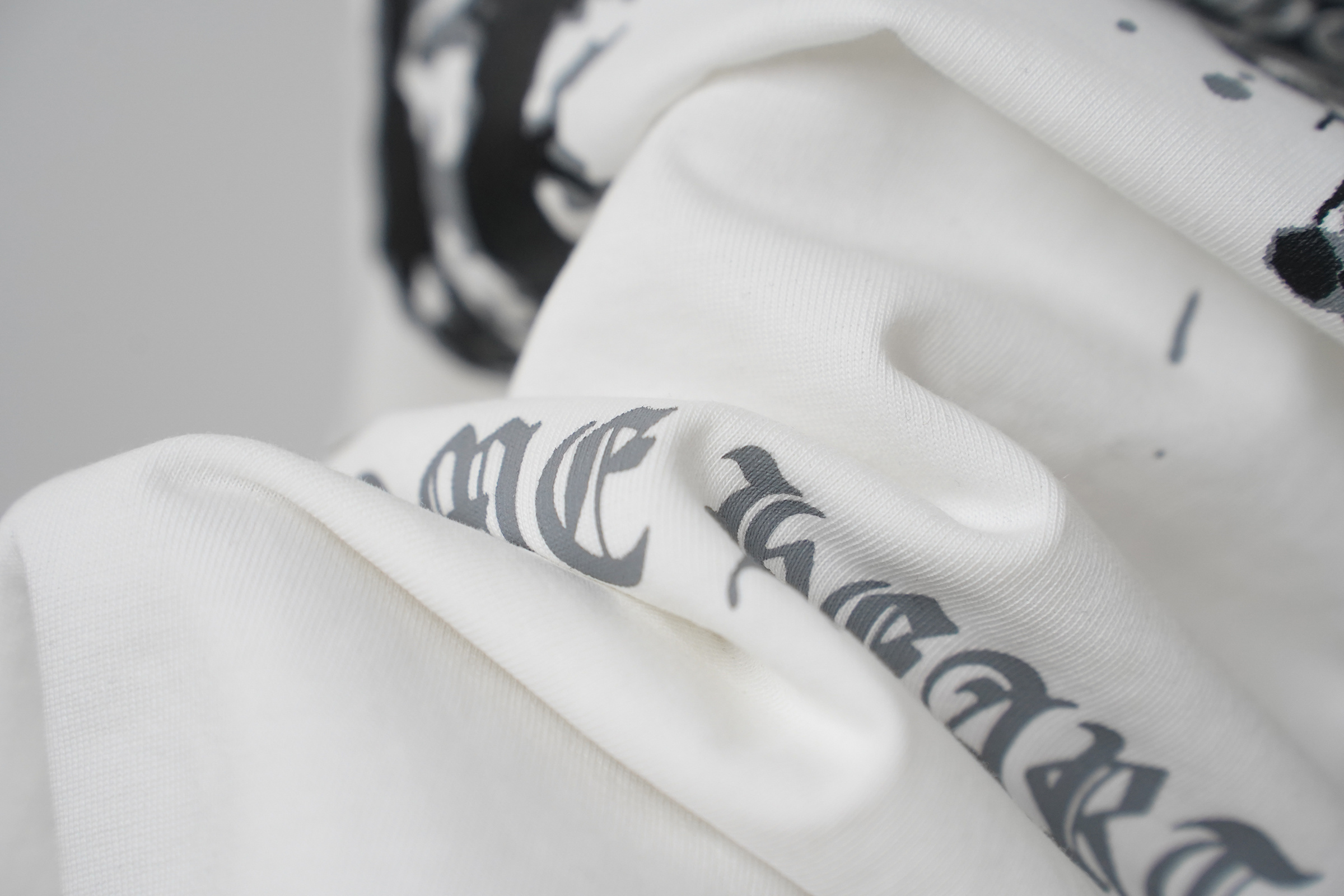 Chrome Hearts T-Shirt 2234 Black White P130